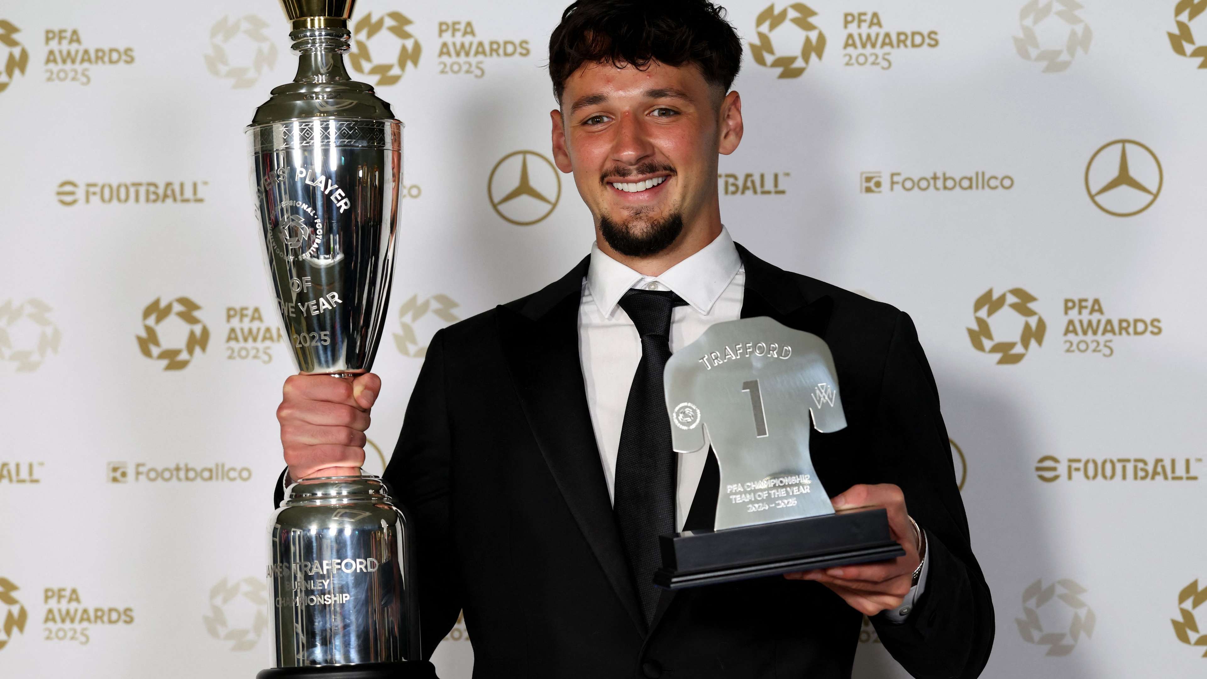 Trafford claims Championship Player of the Year award  