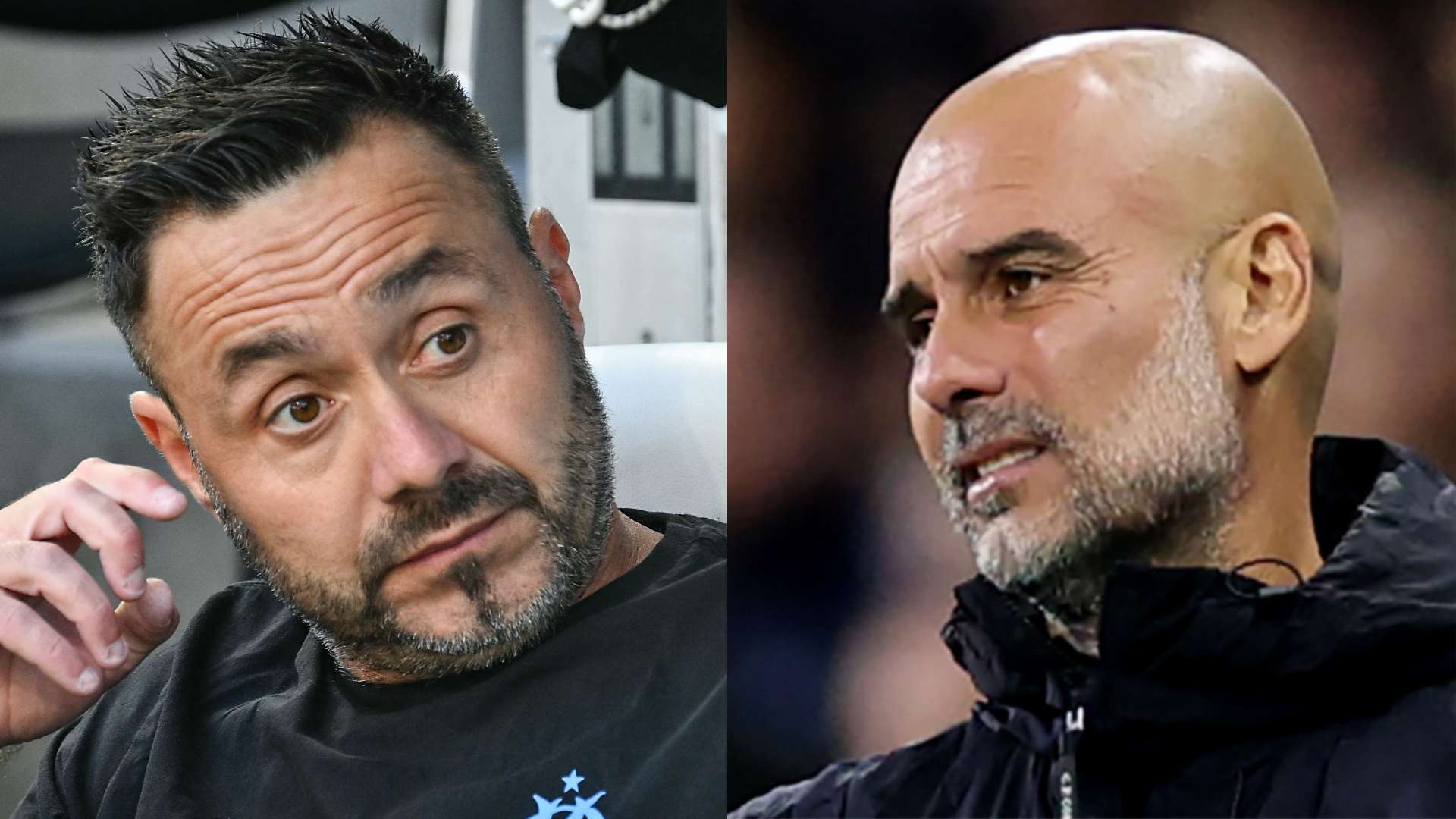 De Zerbi has 'something of Guardiola' in him  