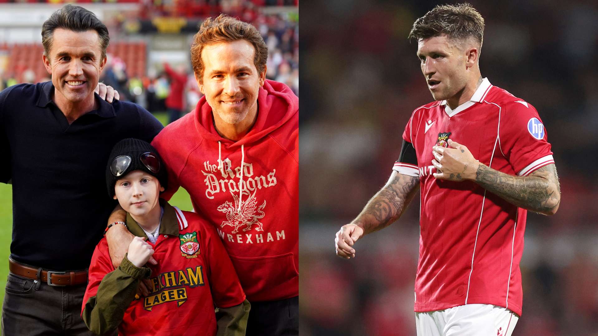 Windass pays tribute to 'genuine fellas' Reynolds & McElhenney  