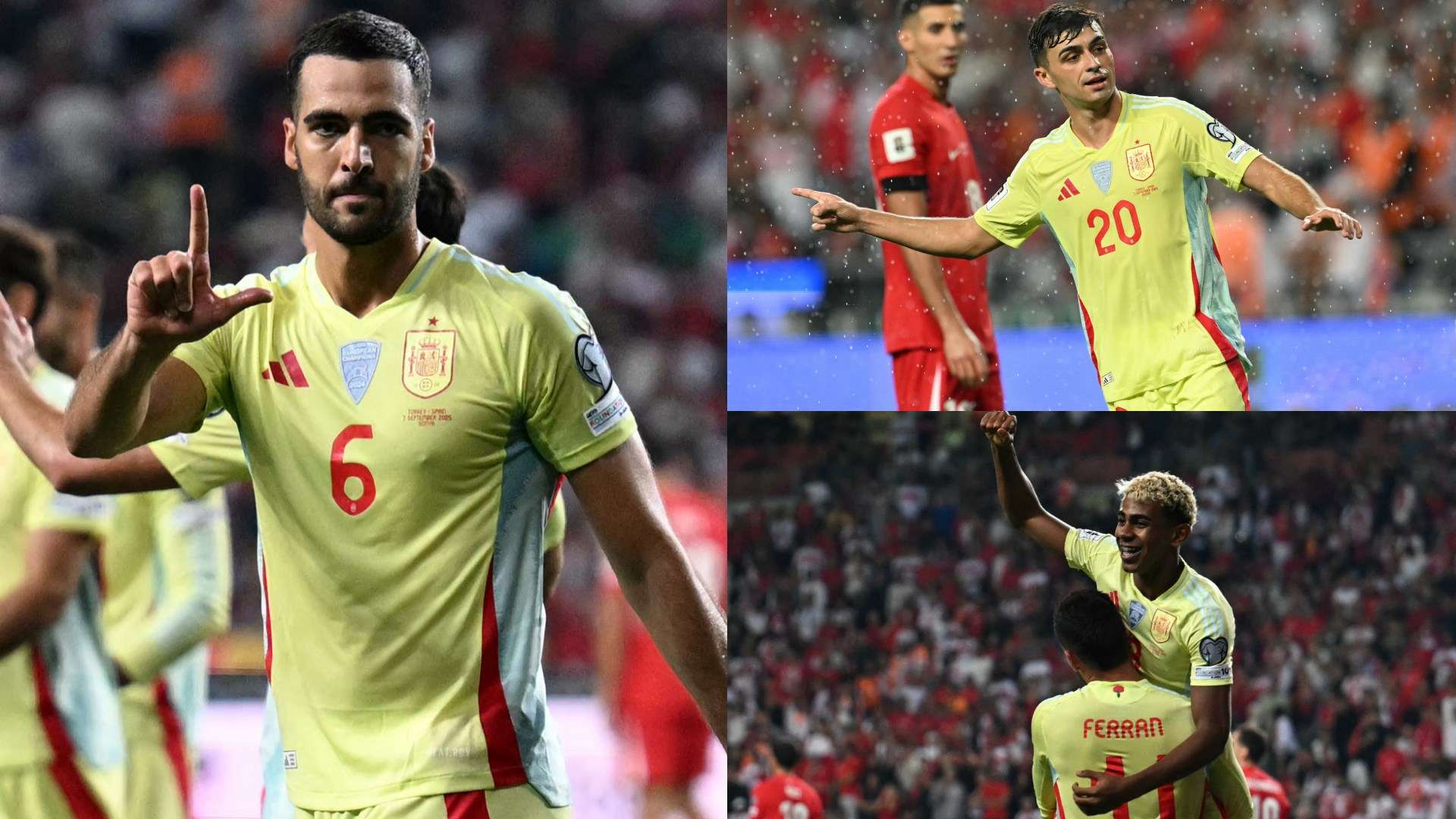 Merino bags a hat-trick as slick Spain DESTROY Turkey  