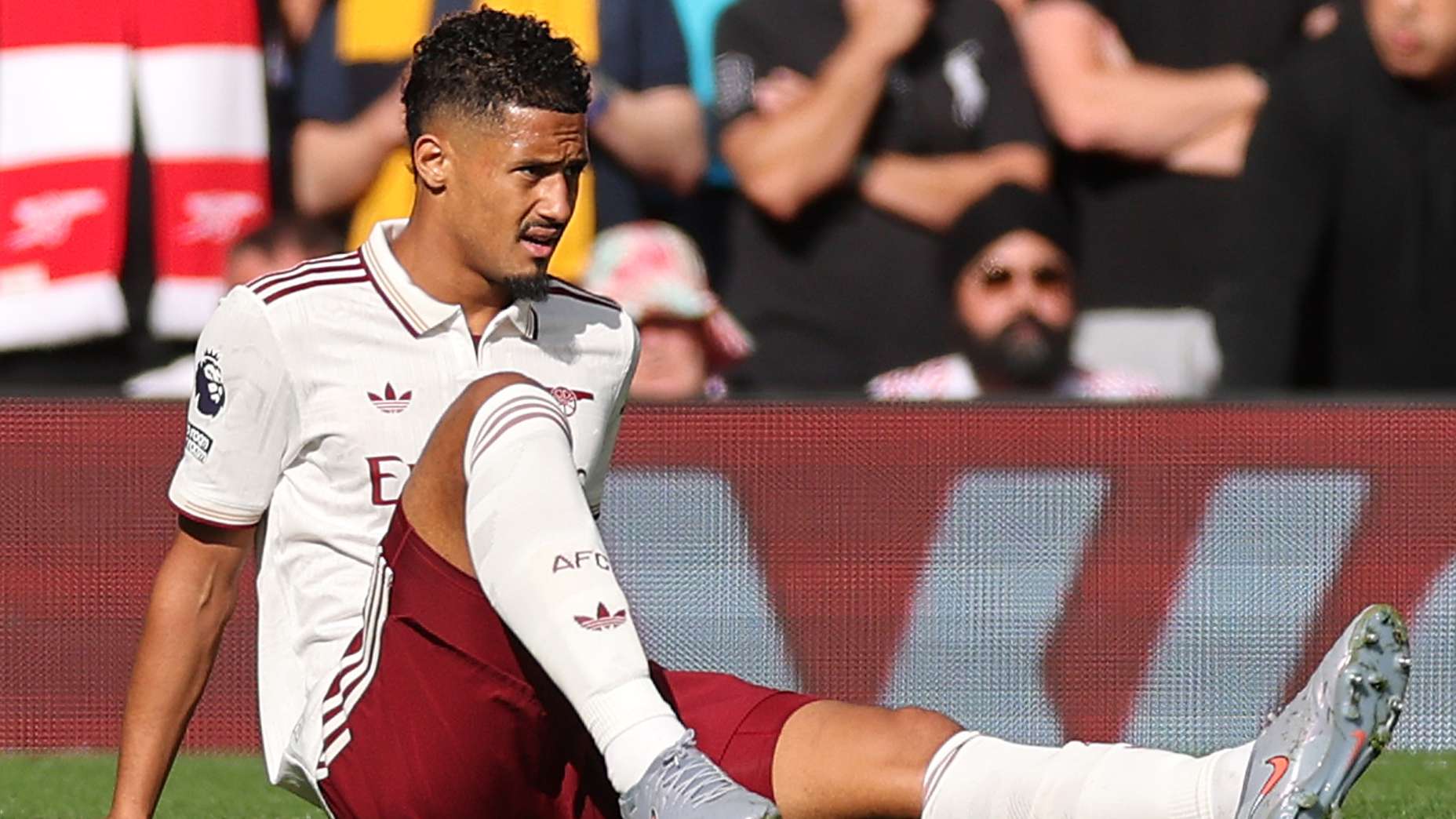 Arsenal hit by injury blow as Saliba ruled out with ankle problem  