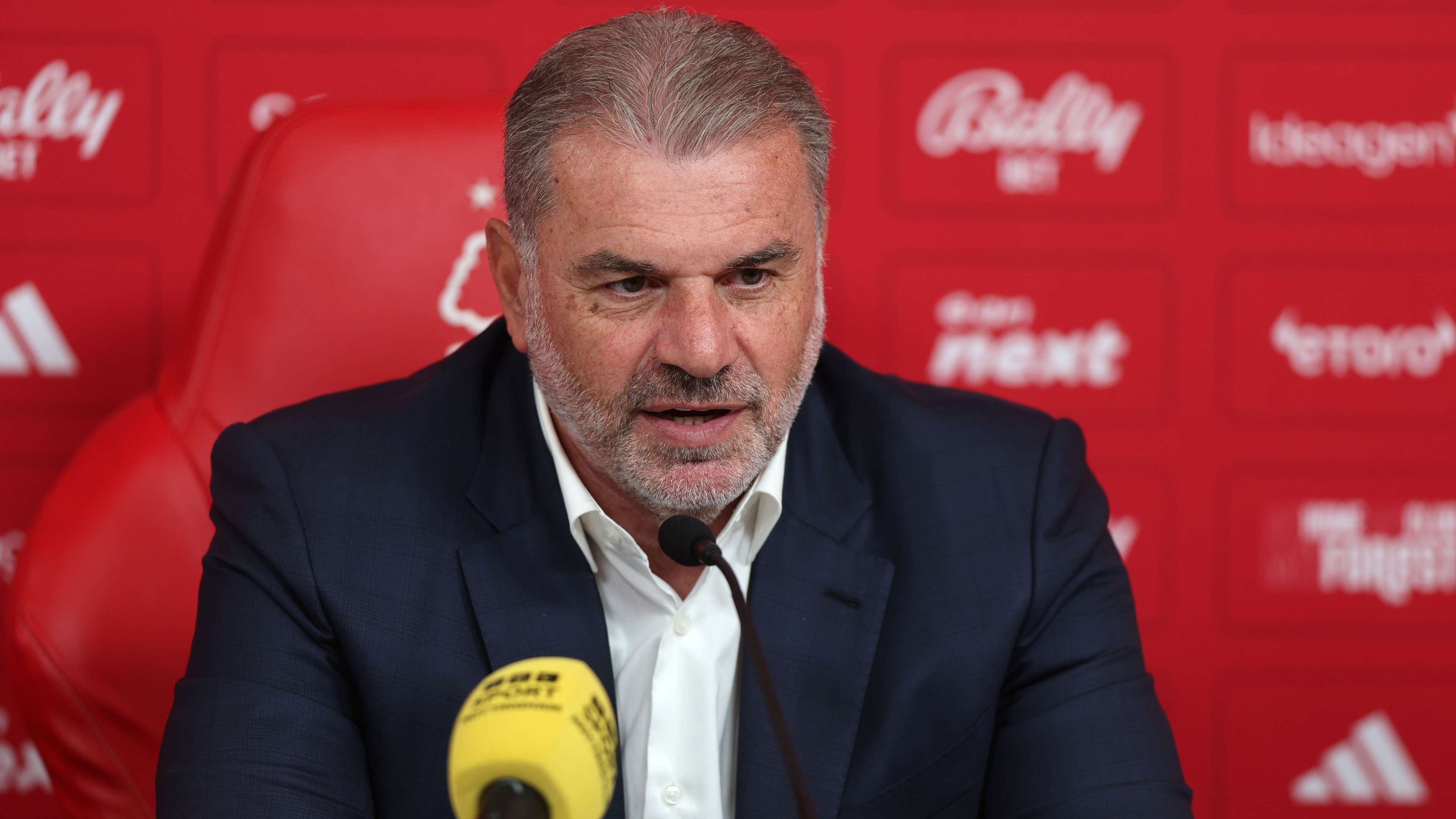 Postecoglou has epic 'trophy' response after taking Forest job  