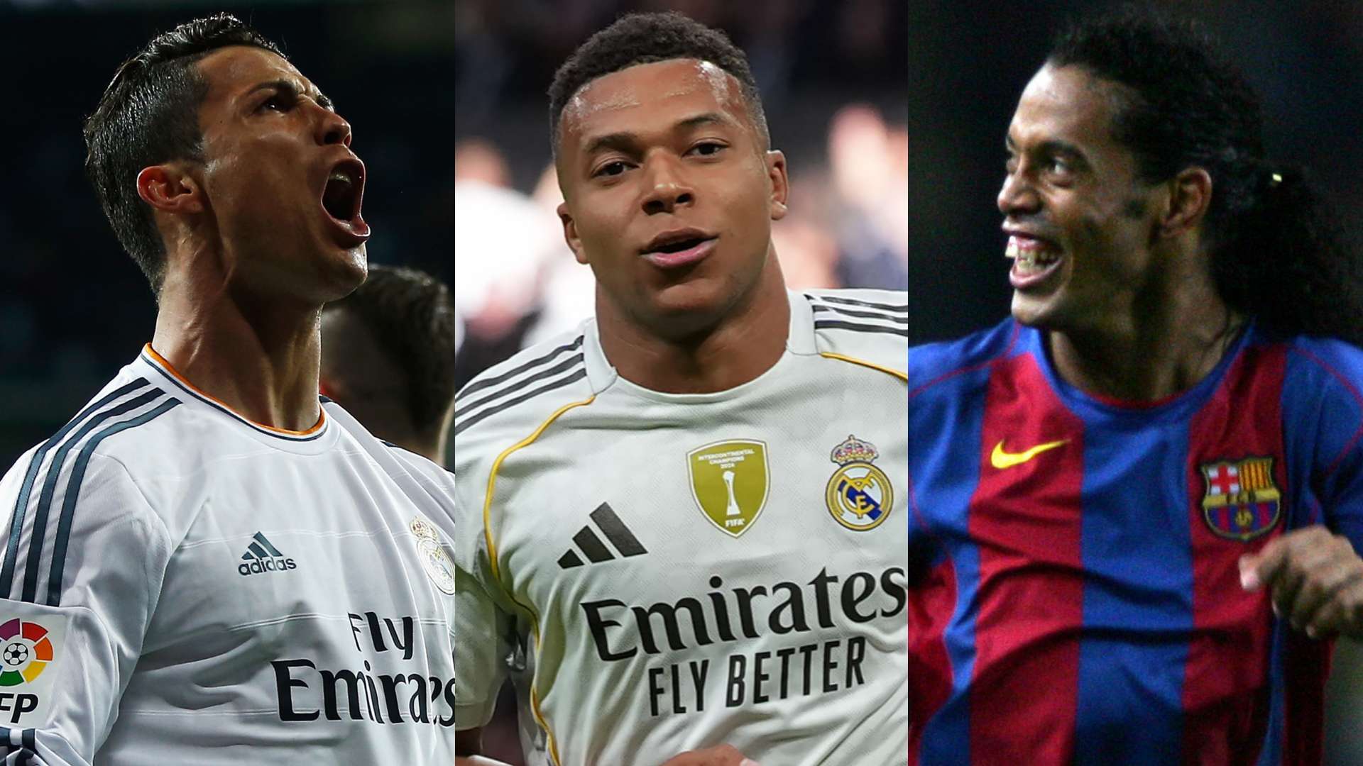 Mbappe joins Ronaldo & Ronaldinho in exclusive Clasico club  