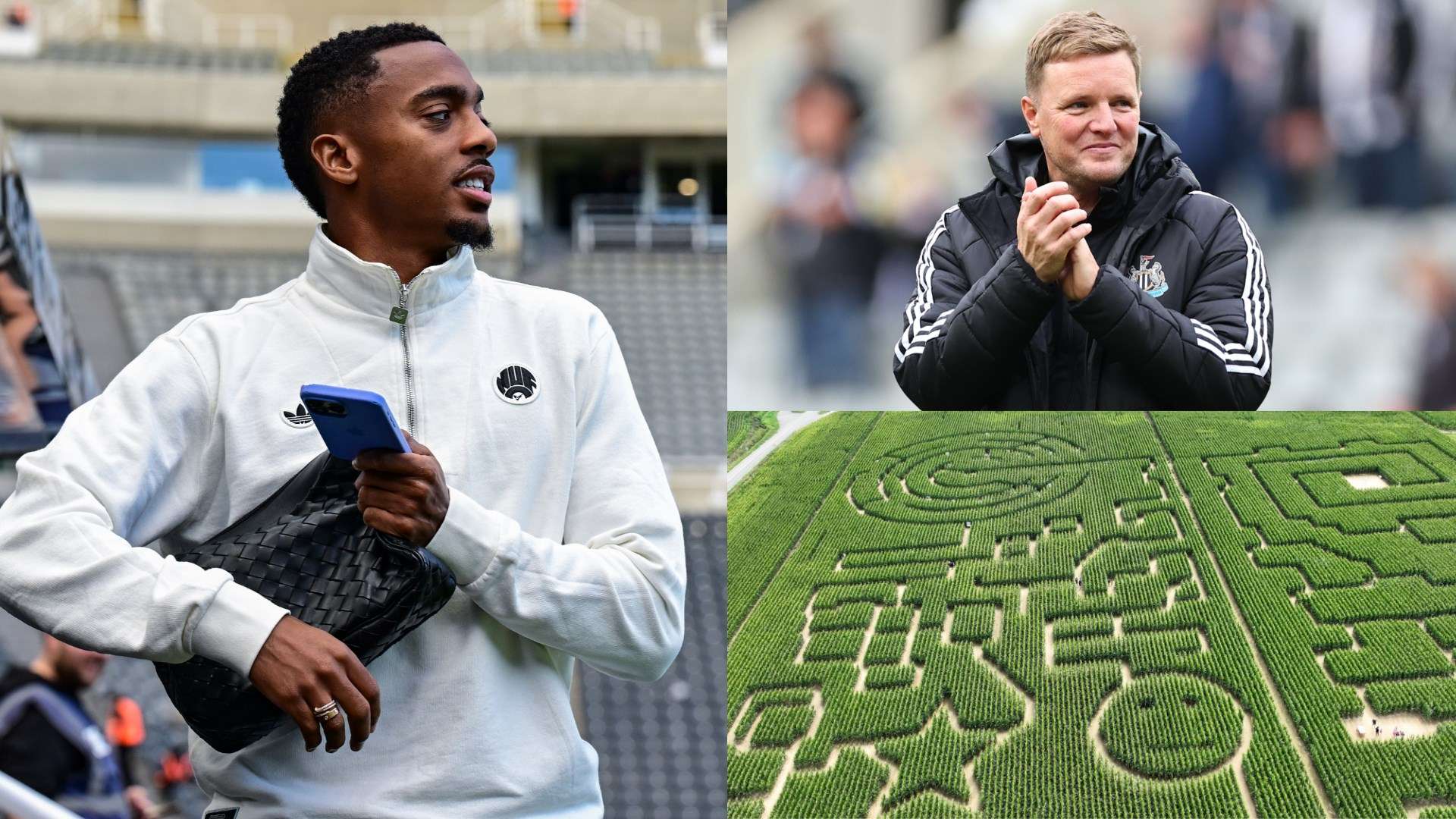 Howe confirms he checked with Willock over viral 'maze' story  