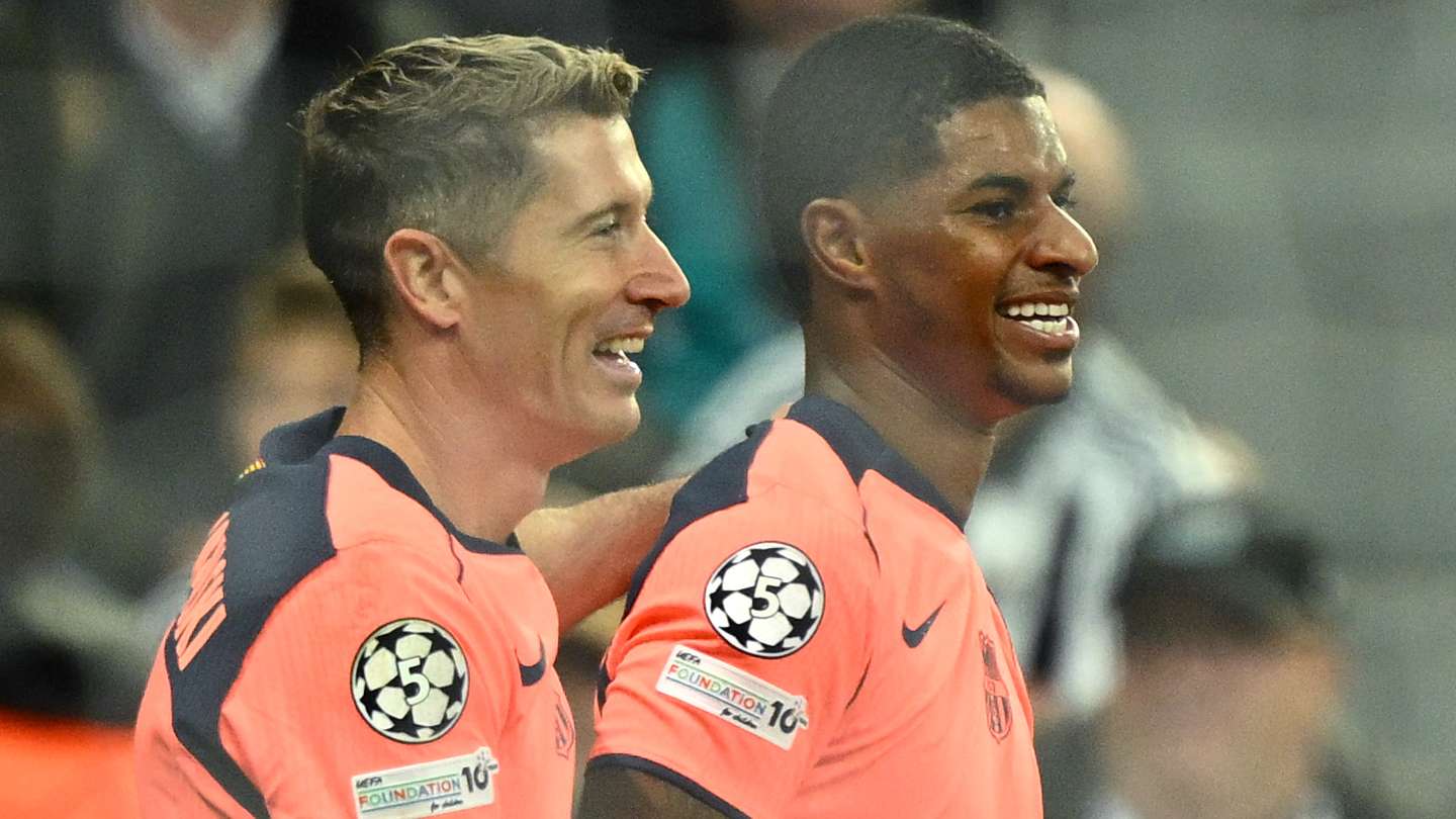 Rashford backed to take Lewandowski job at Barcelona  