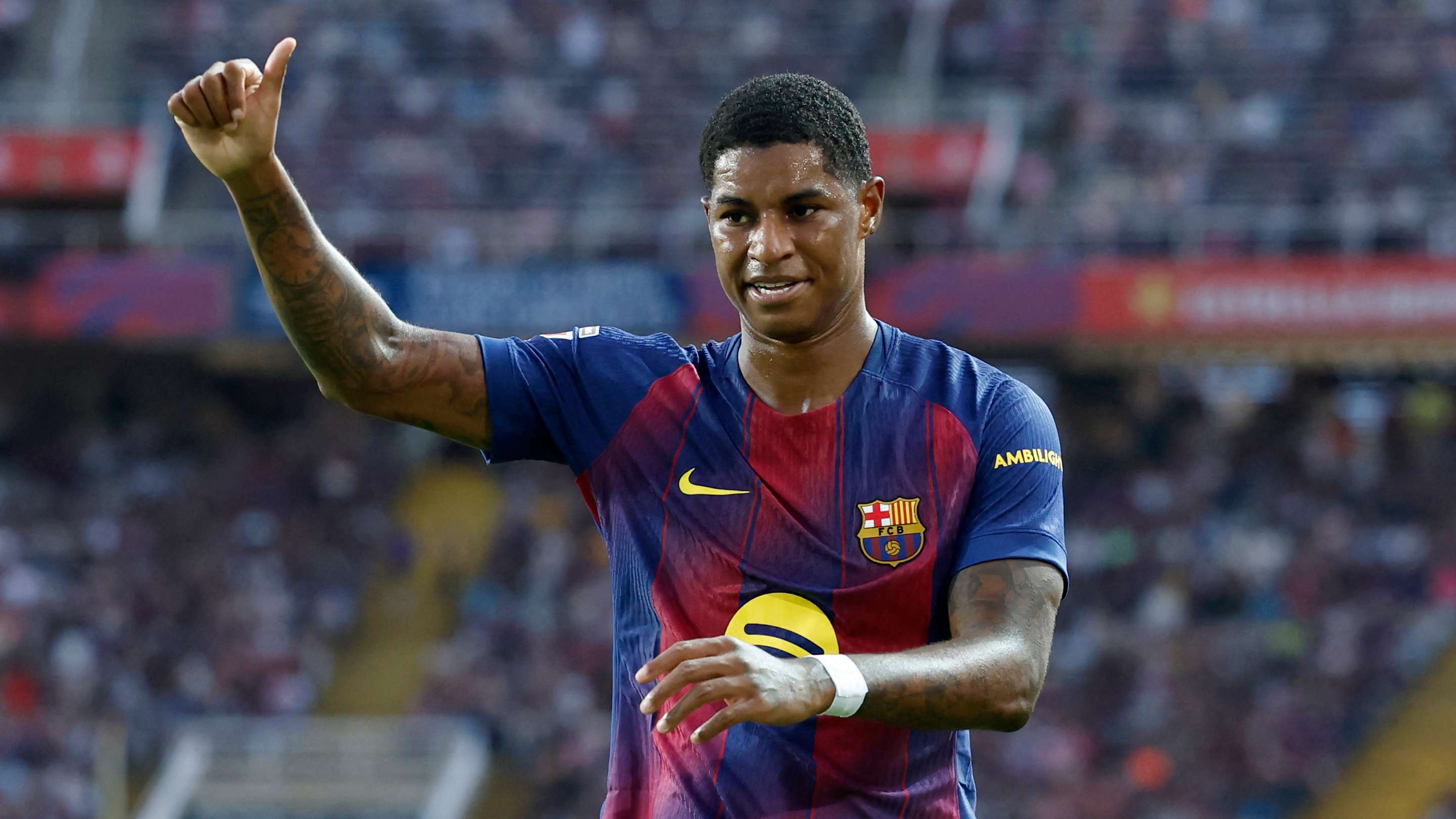 Rashford forming 'very close' bond with young Barcelona star  