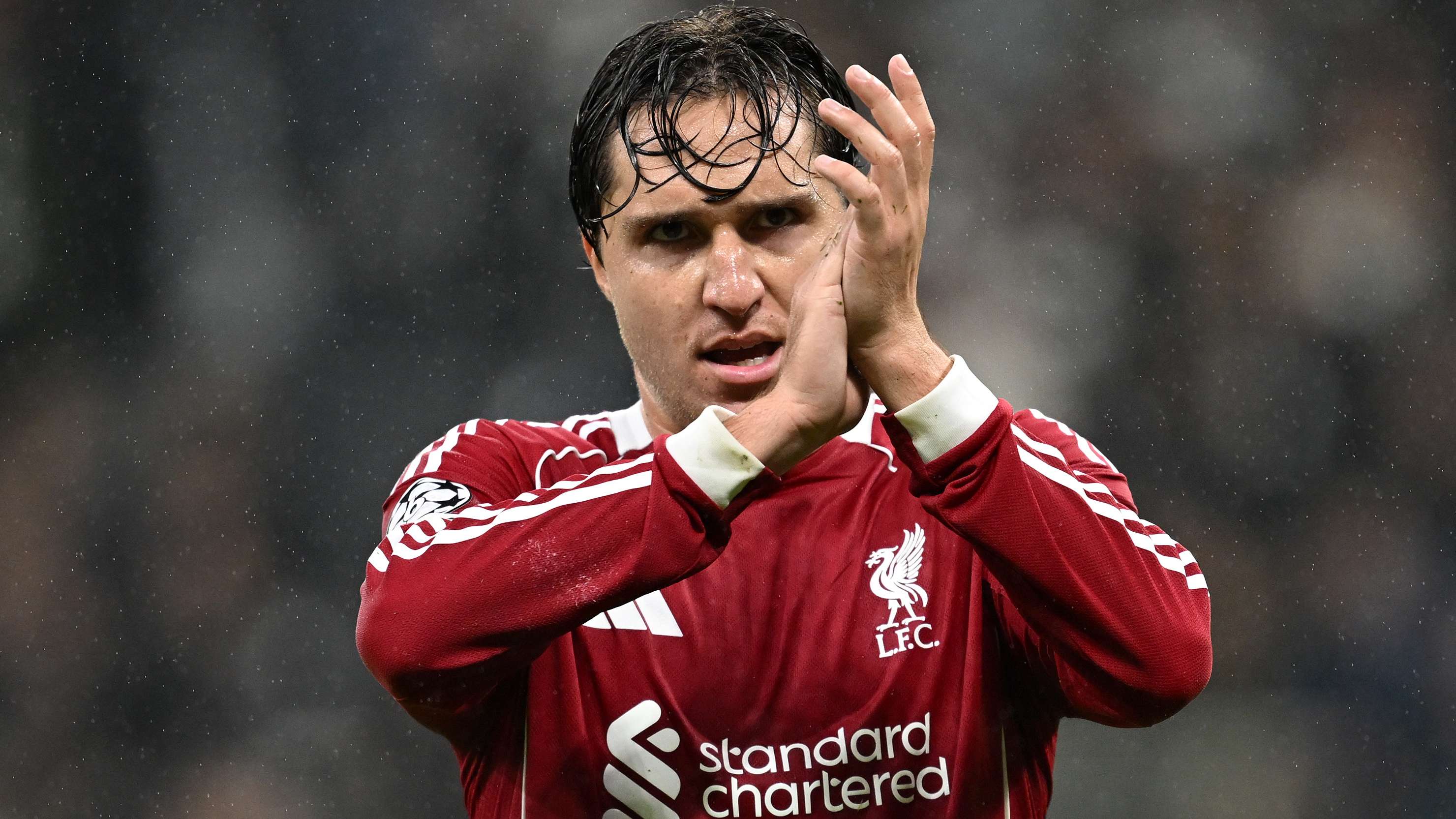 Chiesa vows to step up as Liverpool 'leader' during crisis  
