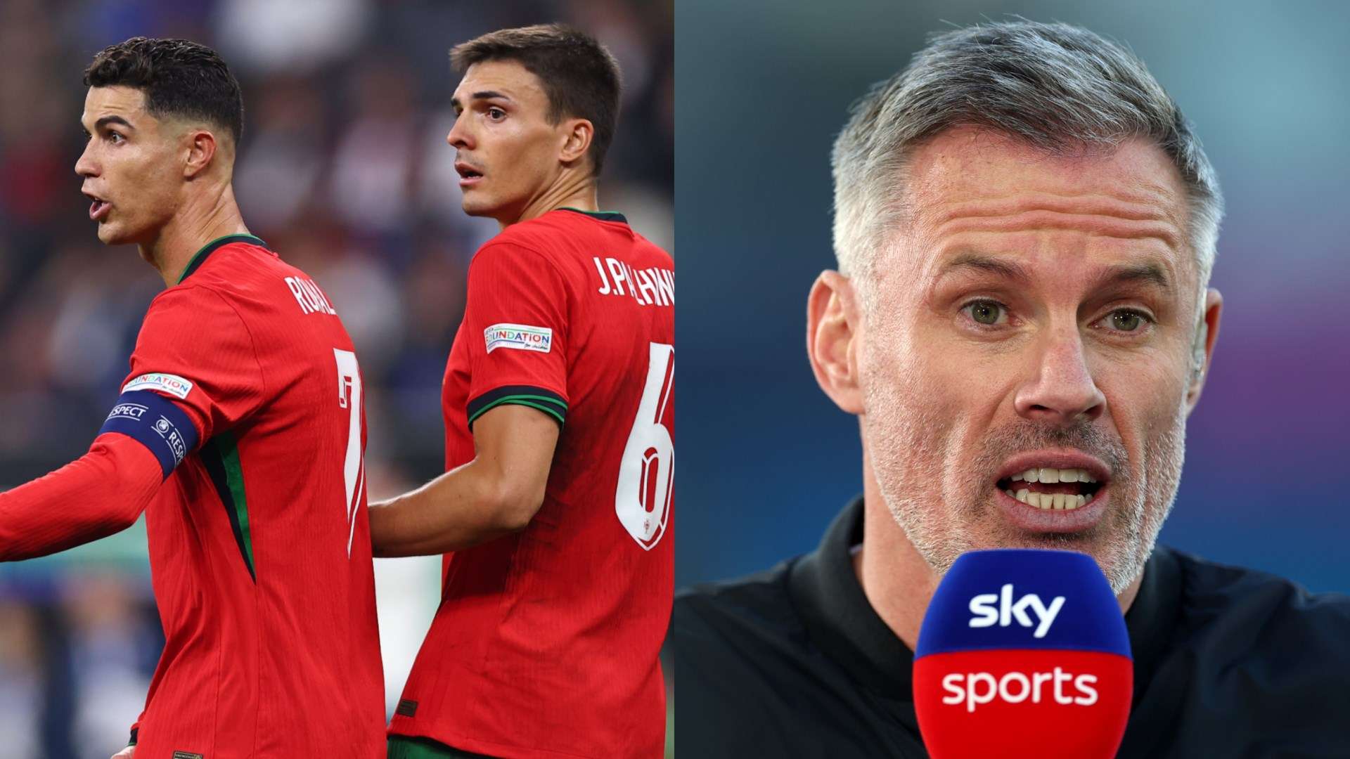 Palhinha uses Ronaldo point to hit back at Carragher  