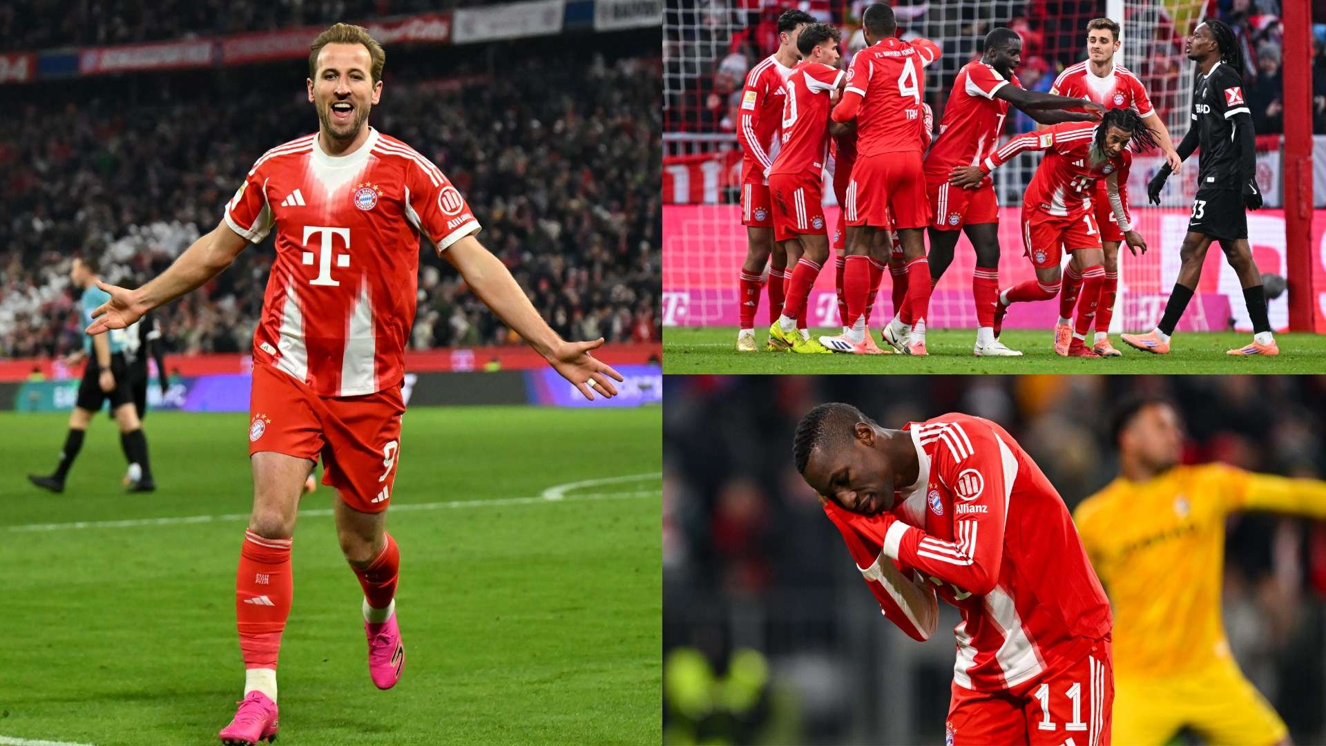 Olise shines against Freiburg as Bayern score six  