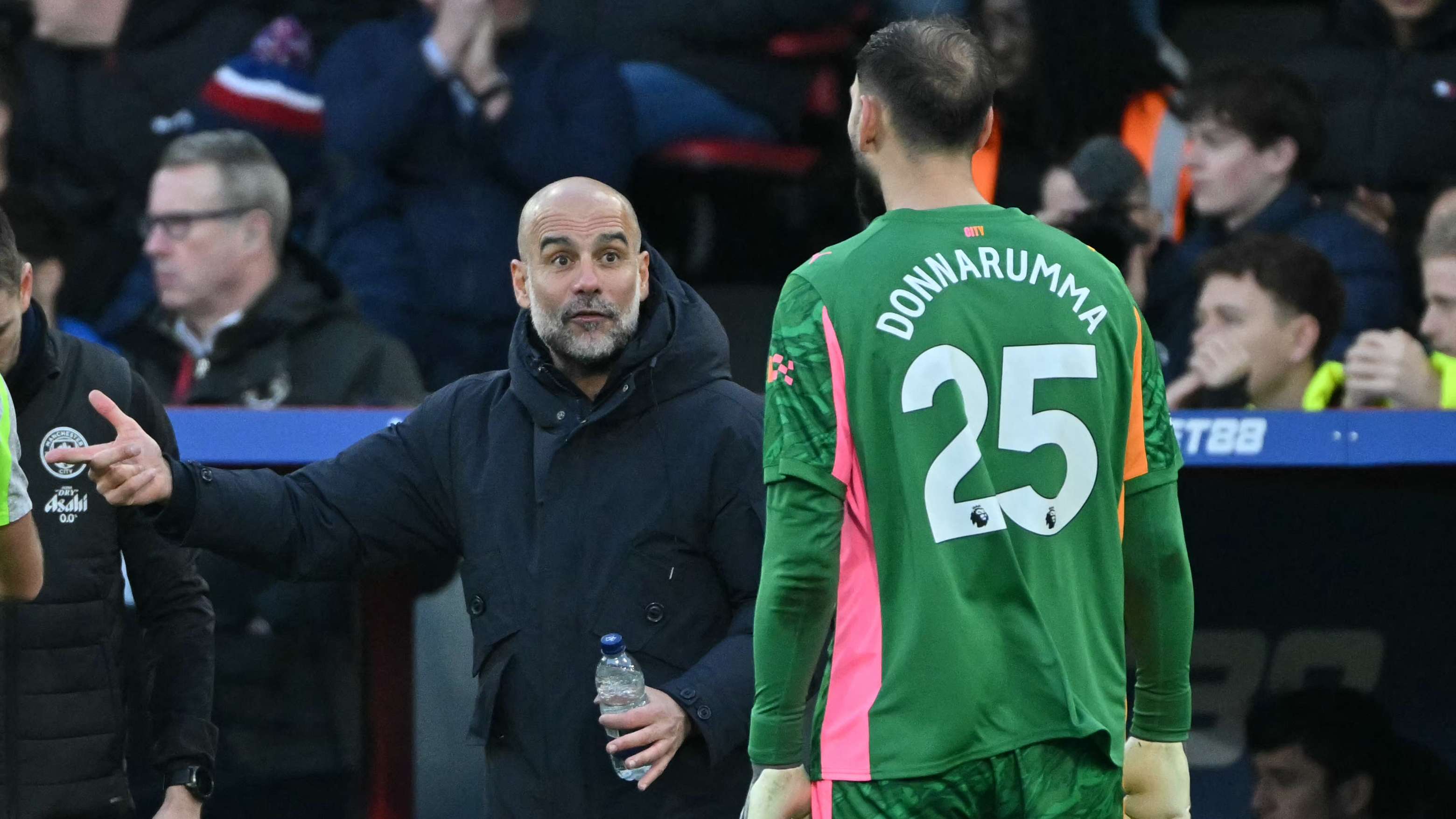 Pep launches defence of Donnarumma's passing skills  