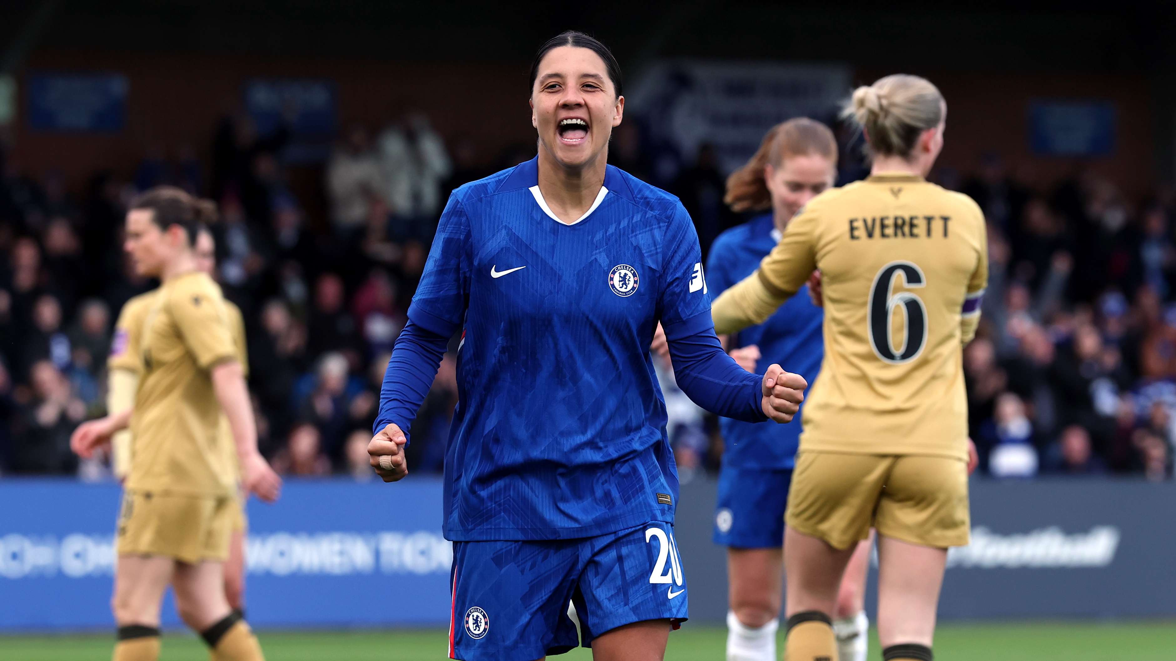 FA Cup cruise for holders Chelsea as Kerr bags a brace  