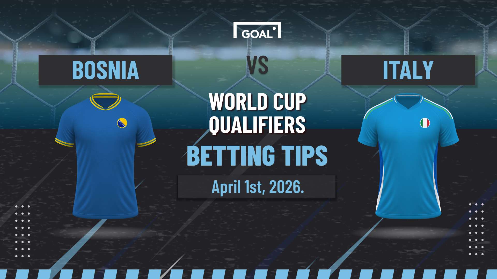 Bosnia and Herzegovina vs Italy predictions: One step from World Cup  