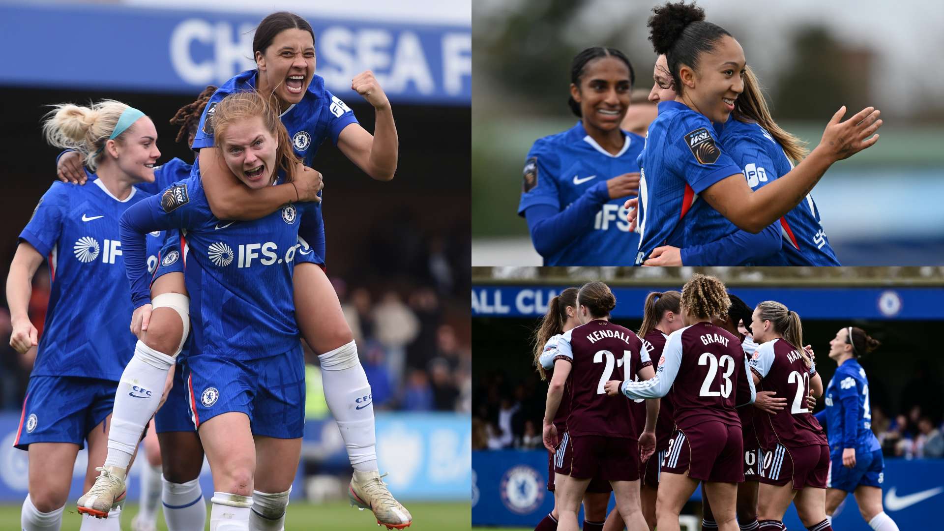 Nusken spares Bronze's blushes in seven-goal Chelsea thriller  