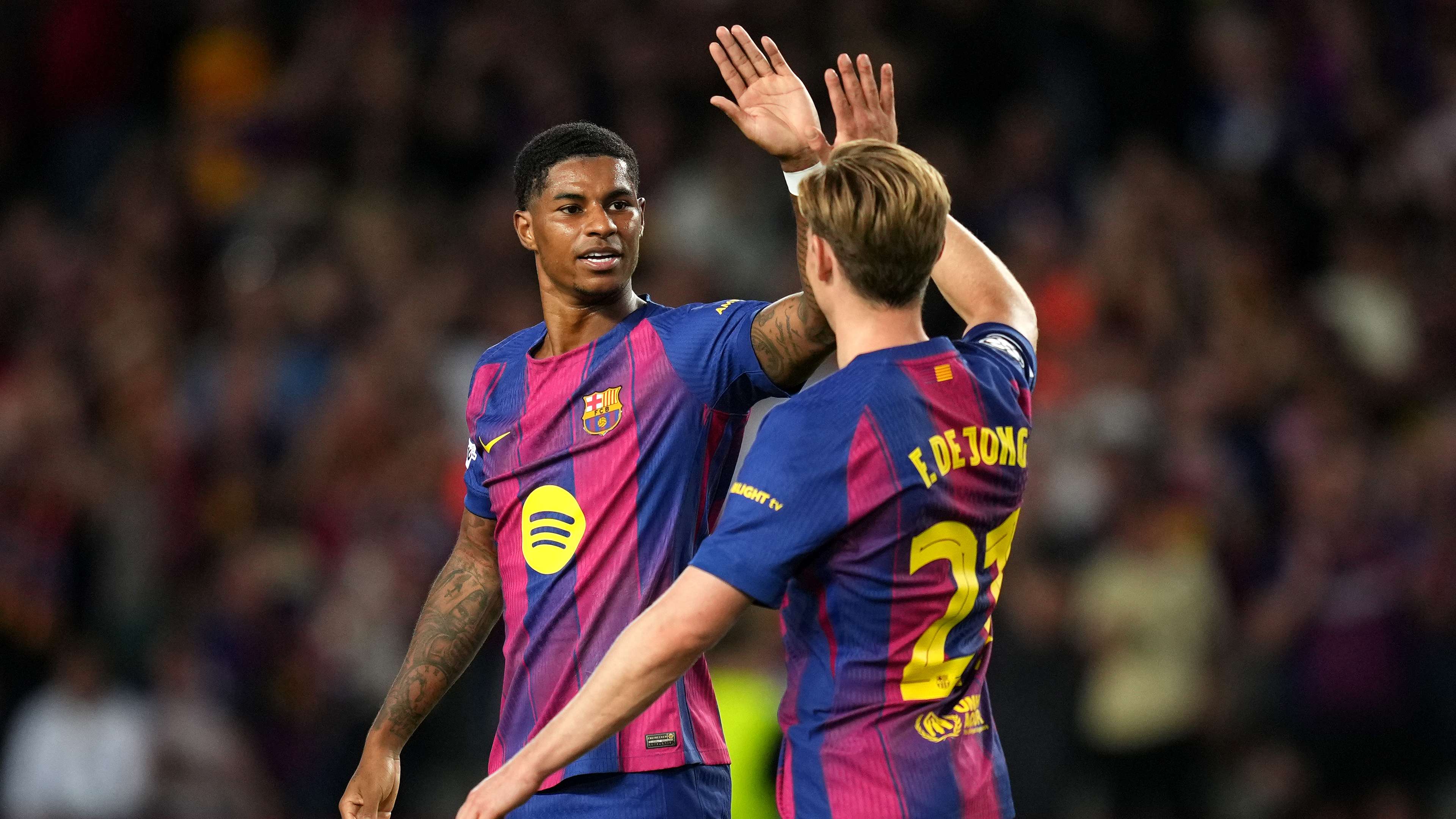Rashford & De Jong among FIVE Barca stars set to be moved on in summer  