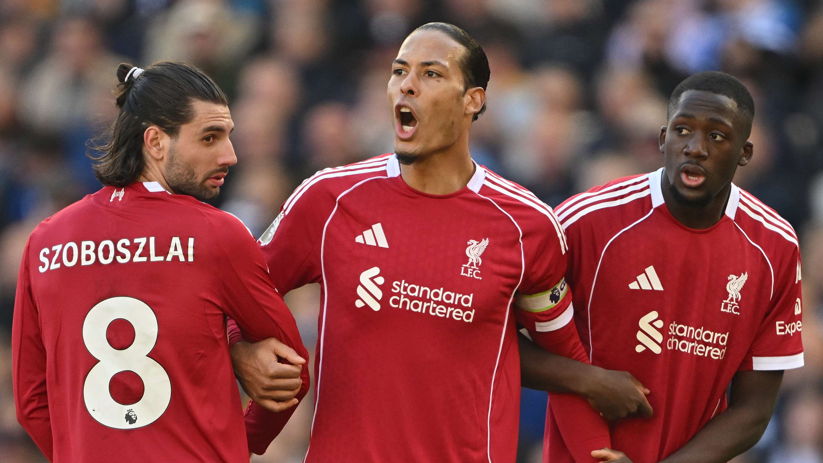 Van Dijk urges Liverpool to 'give absolutely everything' for UCL place  