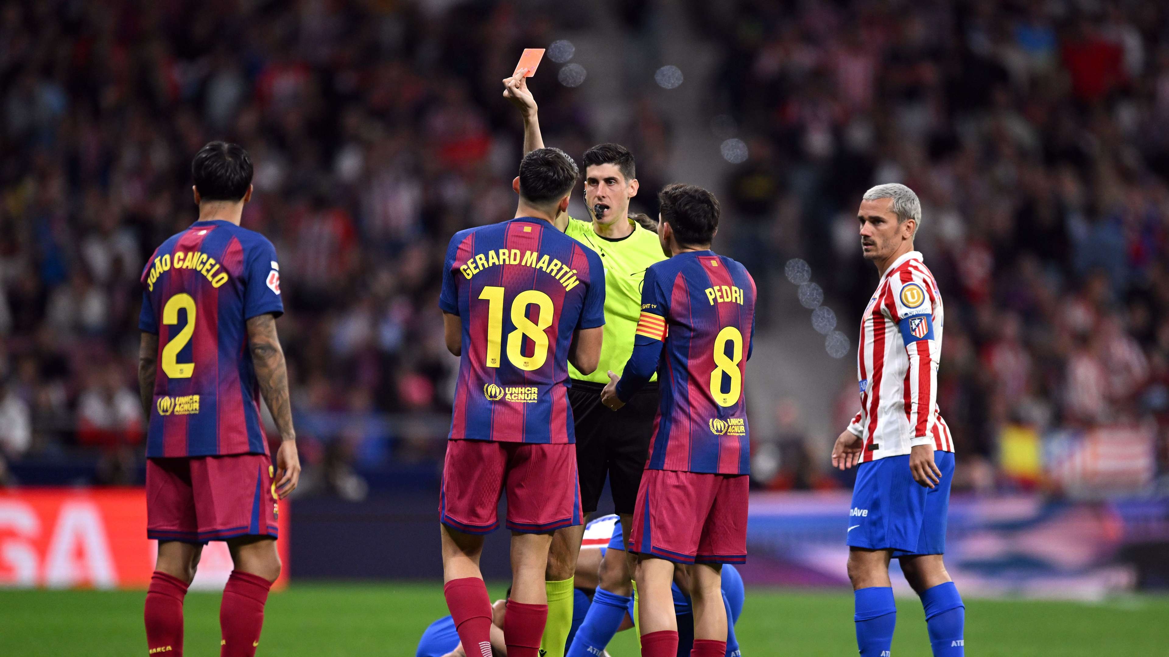 Following the Barcelona match, Atlético continues its criticism of the Referees’ Committee  