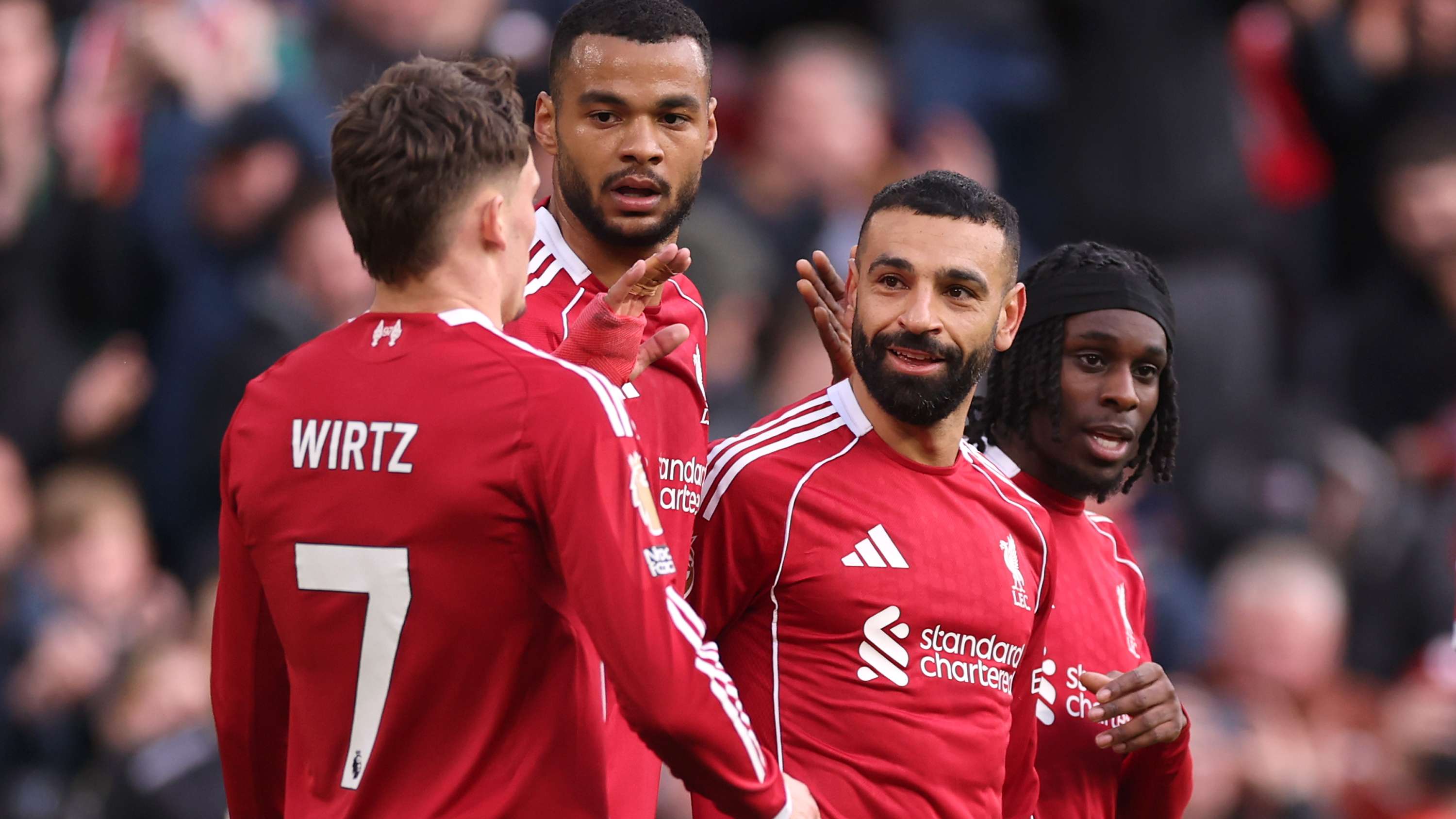 Video: Led by Salah, Liverpool keep their European hopes alive with a win over Fulham  