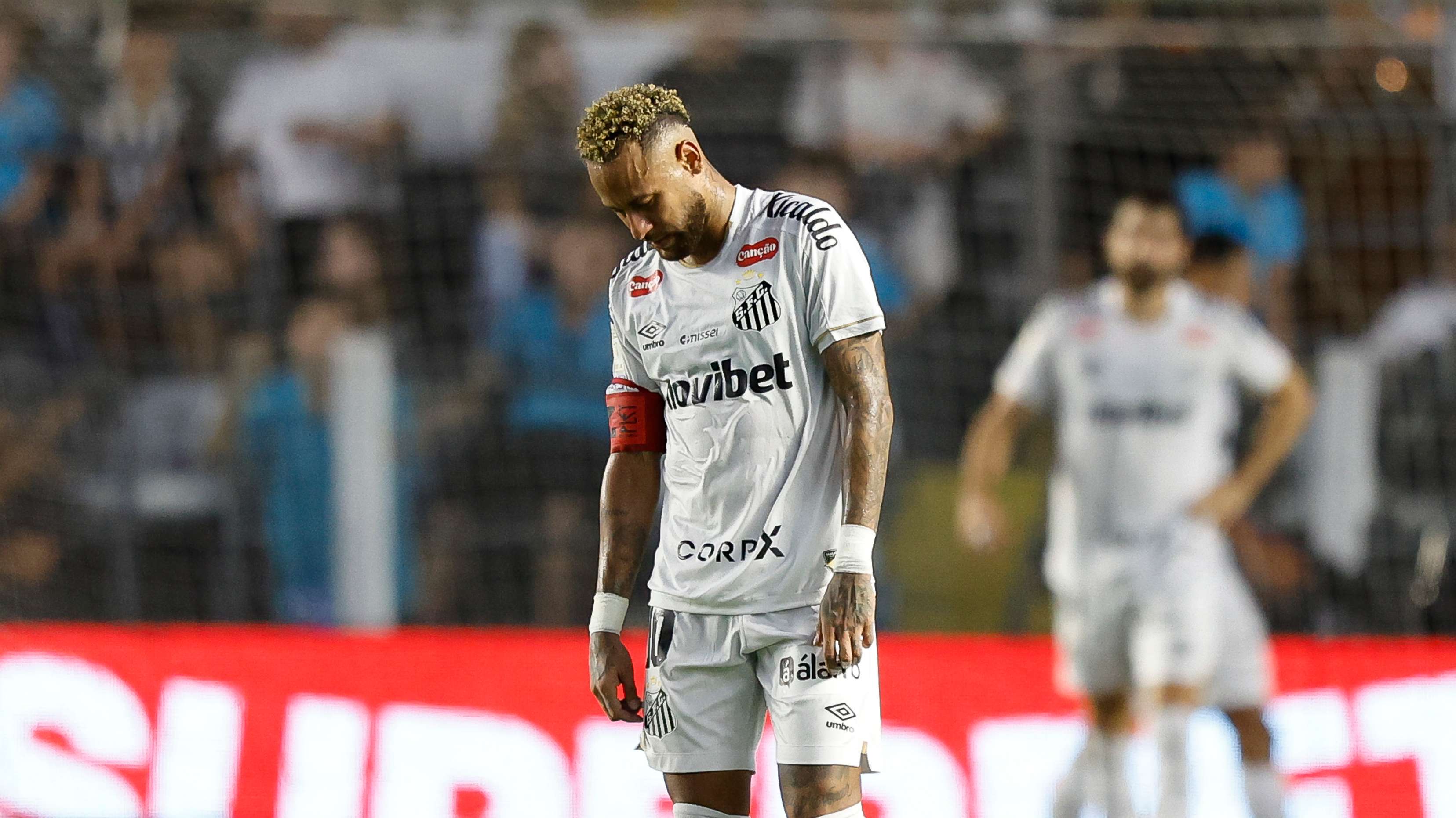 Santos boss rules 'below par' Neymar out of next game  