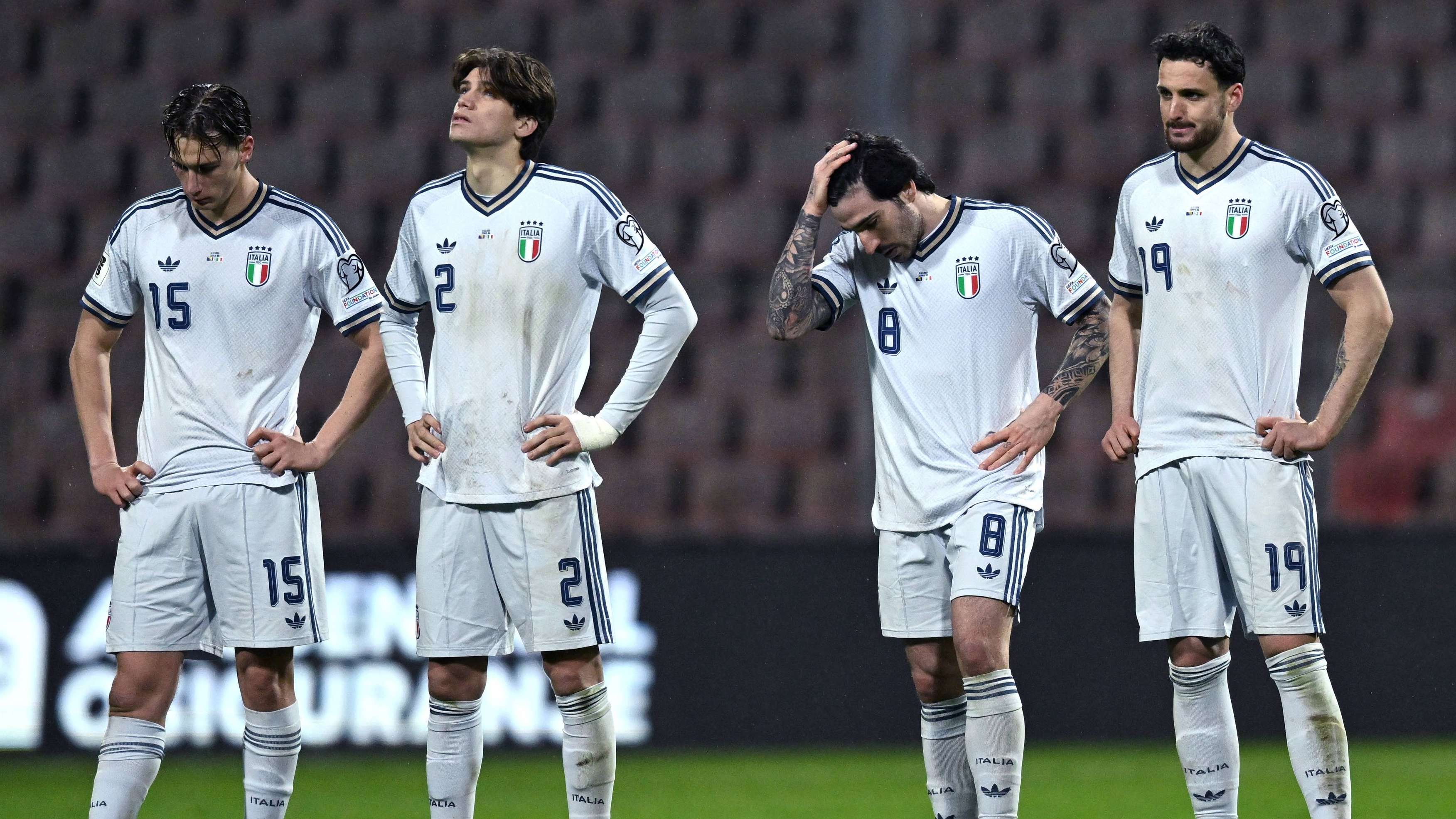 Several big names are leaving the Italian national team after missing out on the World Cup  