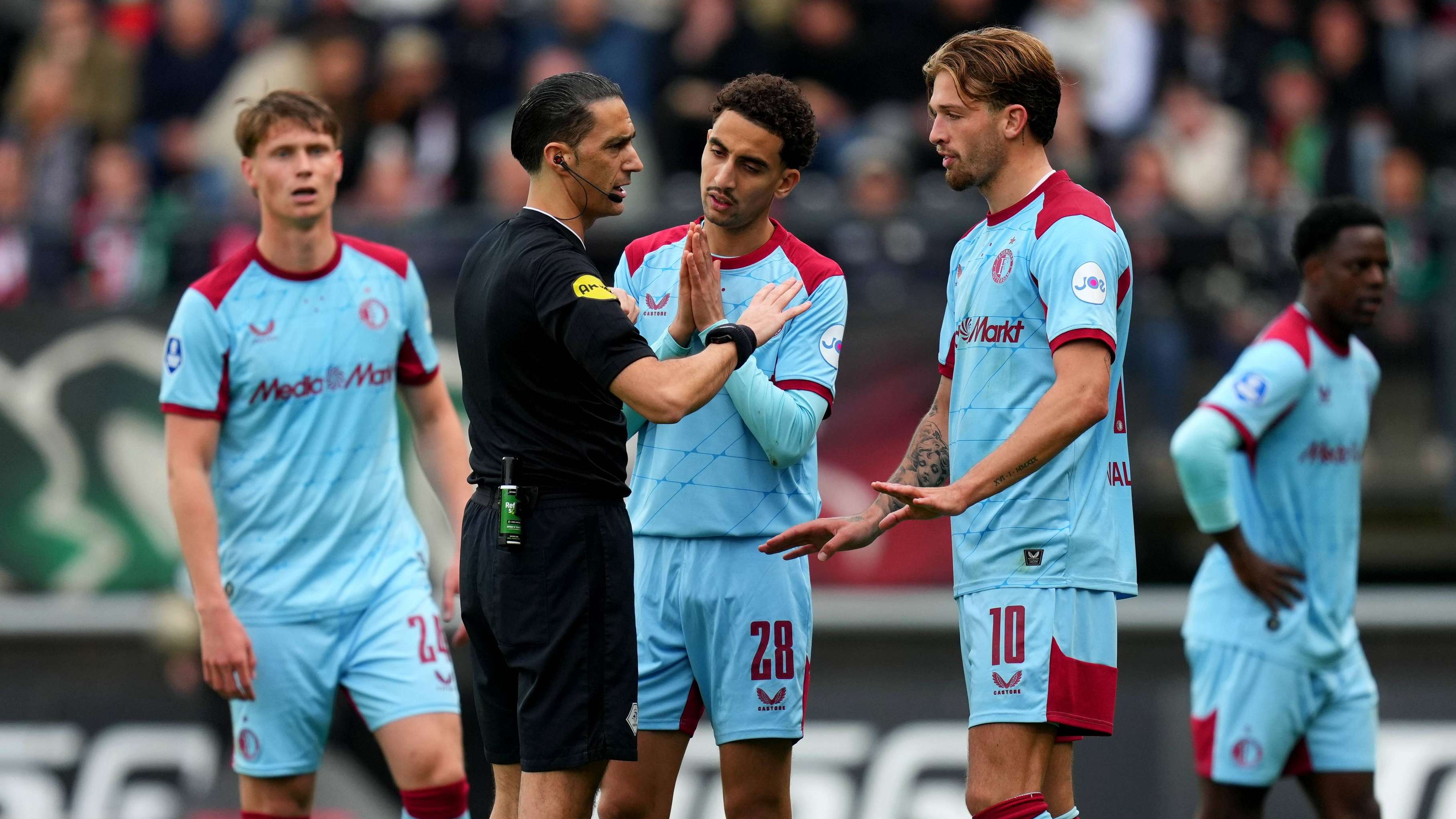 Serdar Gözübüyükofficially announced a tough decision the day after the NEC–Feyenoord match  