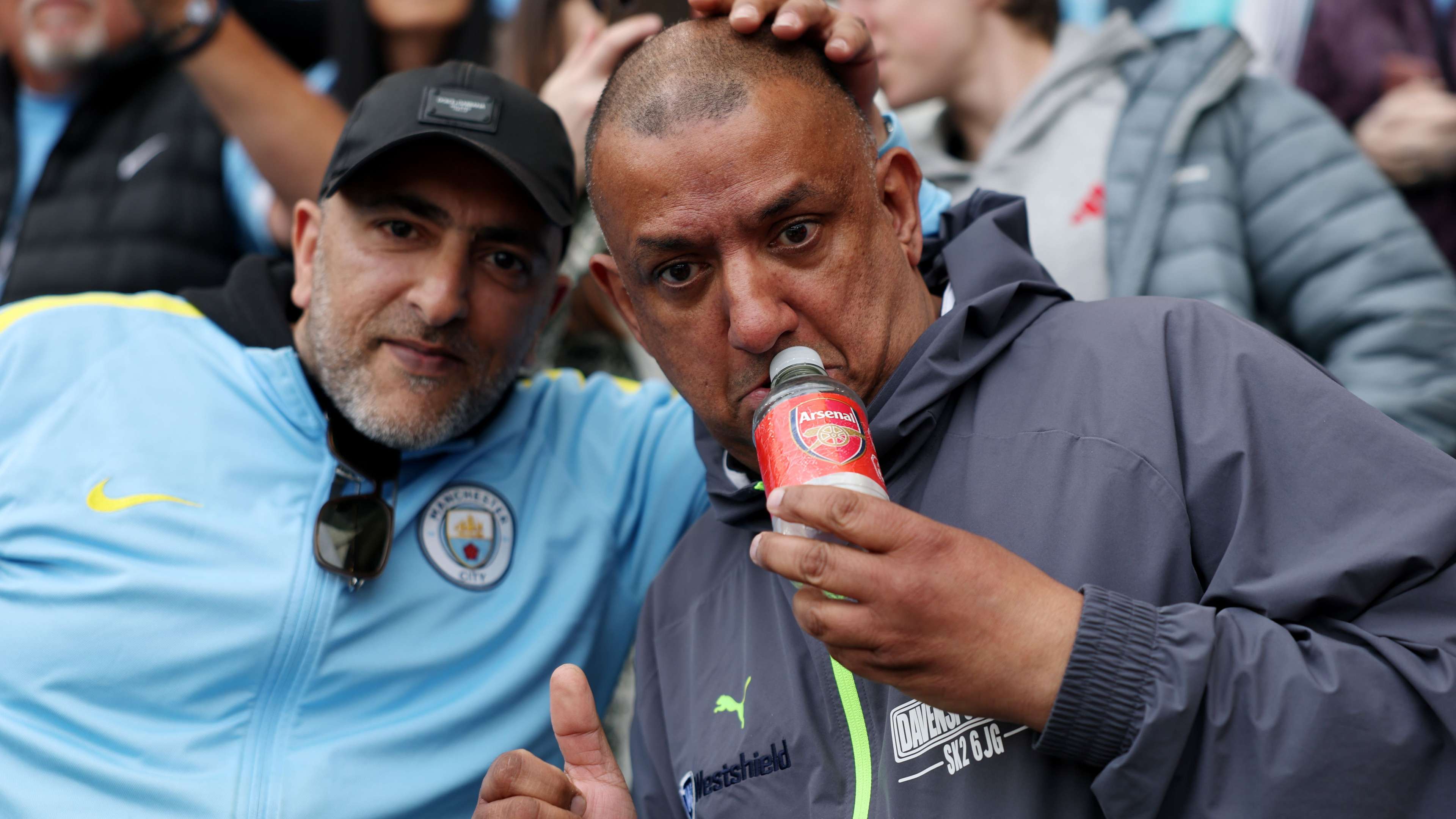'It was a joke' - Viral Man City 'bottle' fan sends message after Arsenal title win  