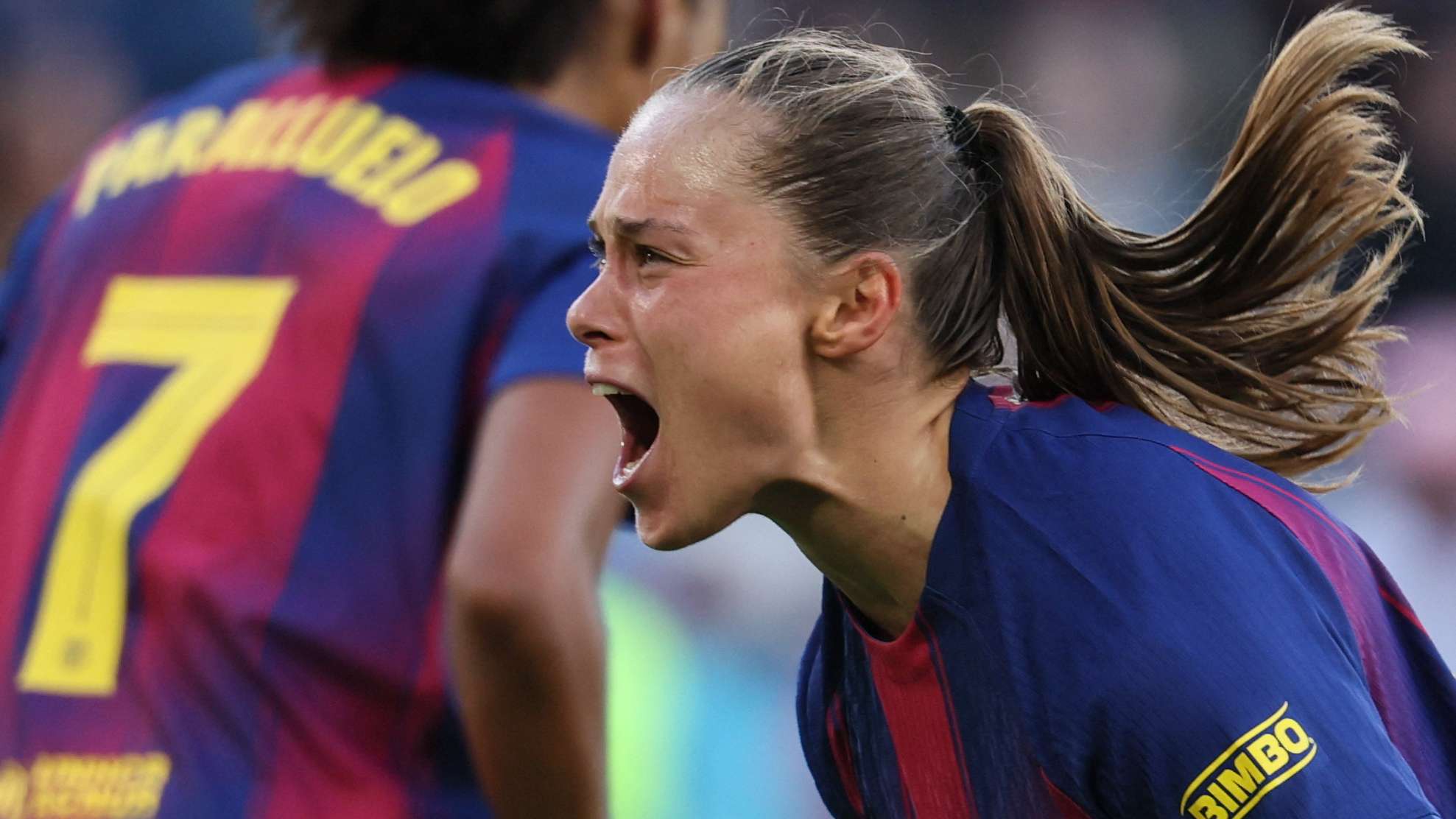 Elation for Pajor & heartbreak for Heaps as Barca win UWCL  