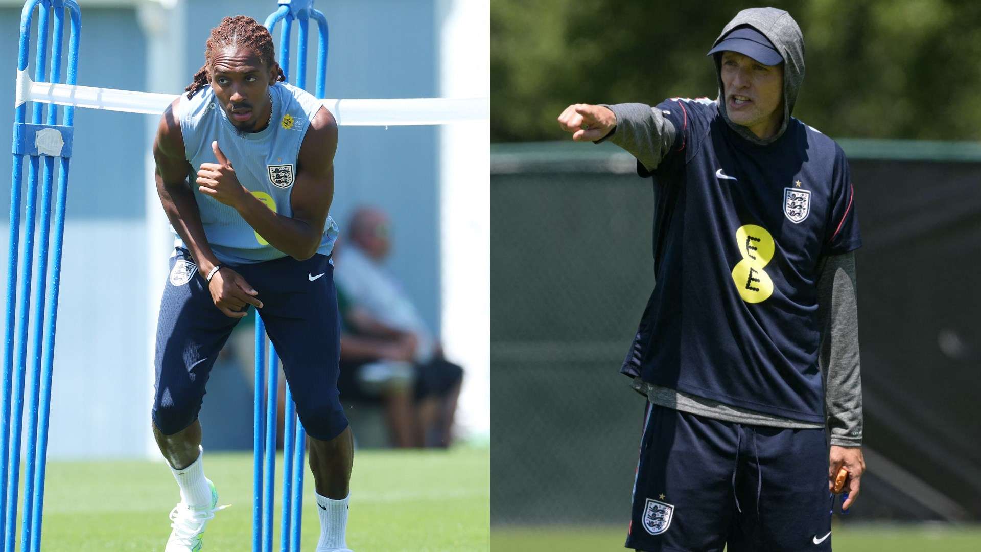 📽️ | Tuchel screams at Spence to 'wake up' in England training  