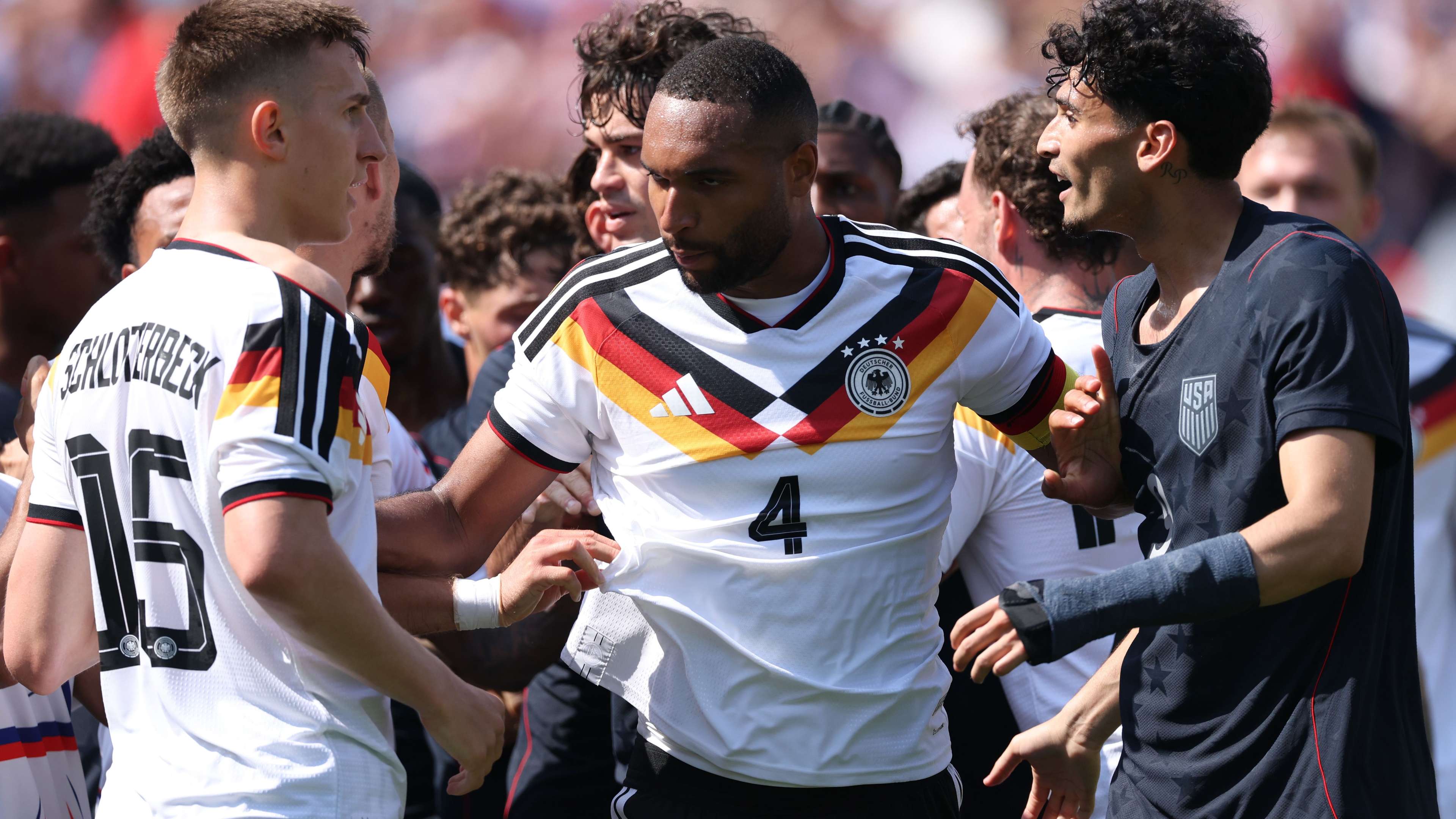 Robinson's golazo not enough as USMNT show fight in Germany loss  