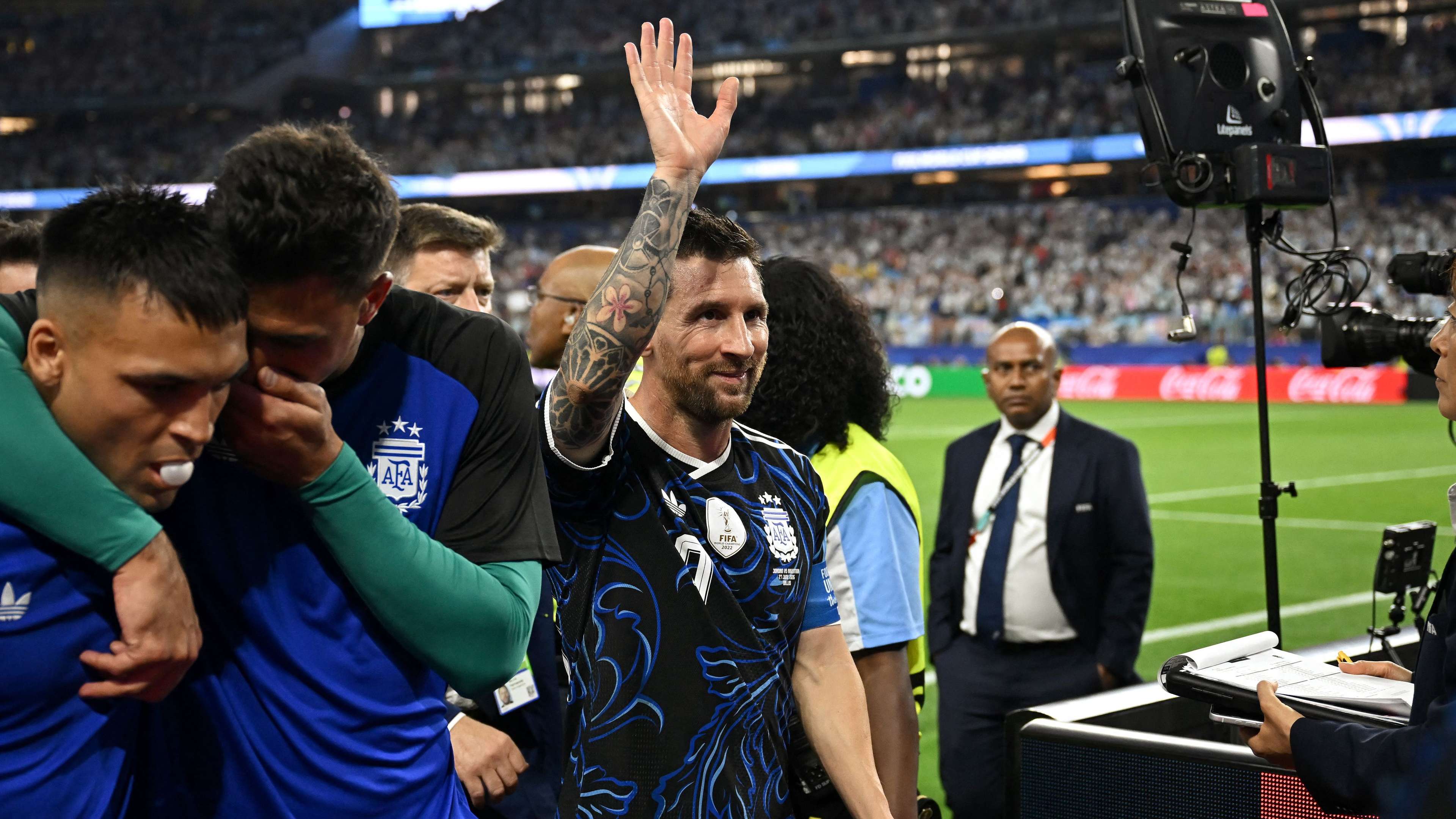Why Messi was on the bench for Argentina before making more World Cup history  