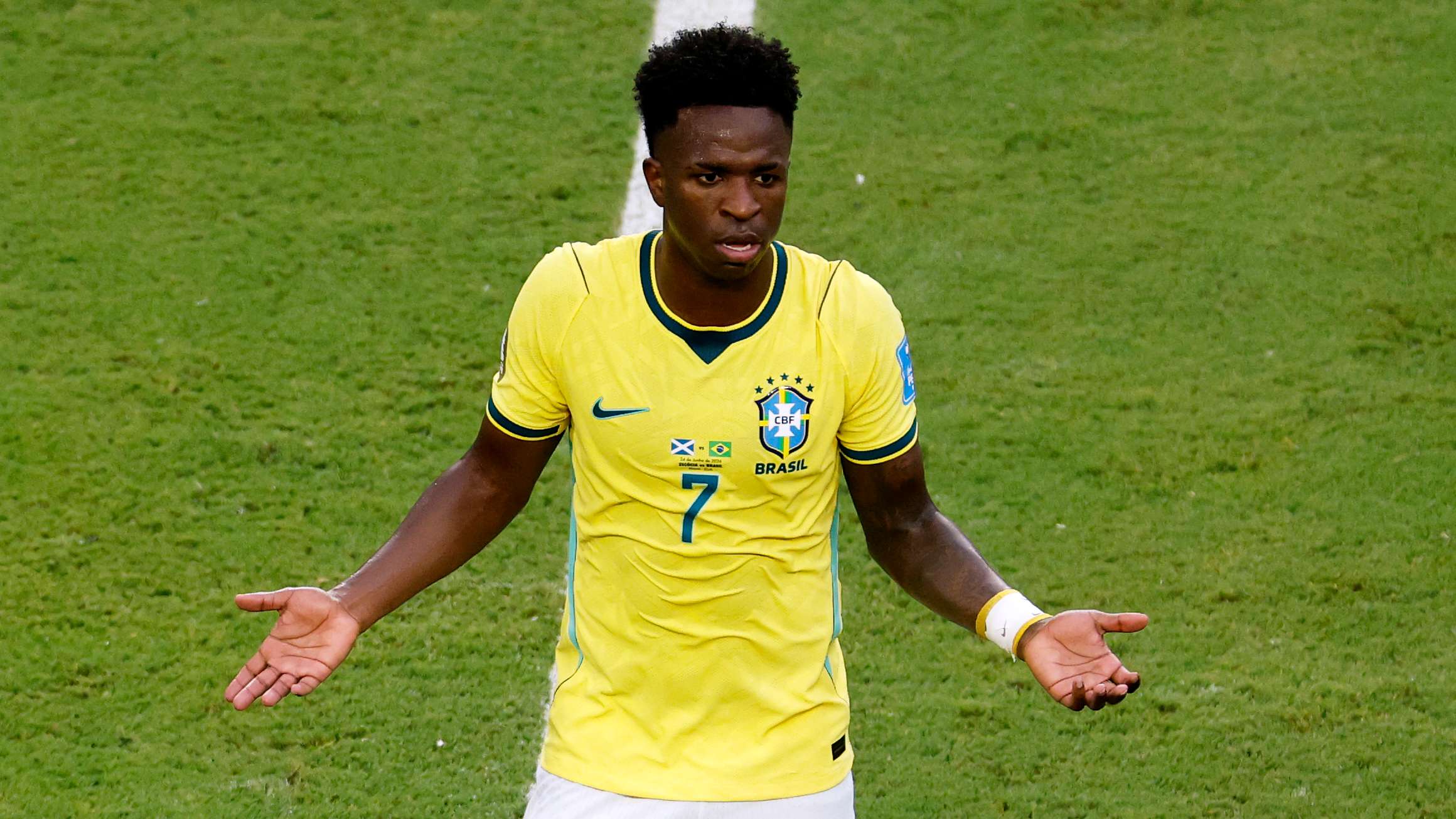 Brazil demand referee ban after Vini Jr goal drama  