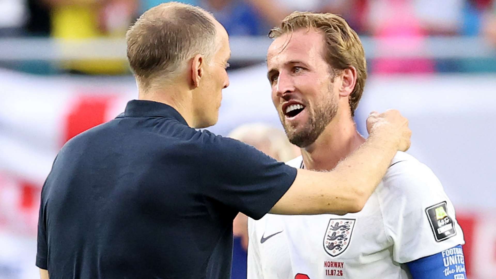 Kane reveals Tuchel's dressing room reaction after England win  