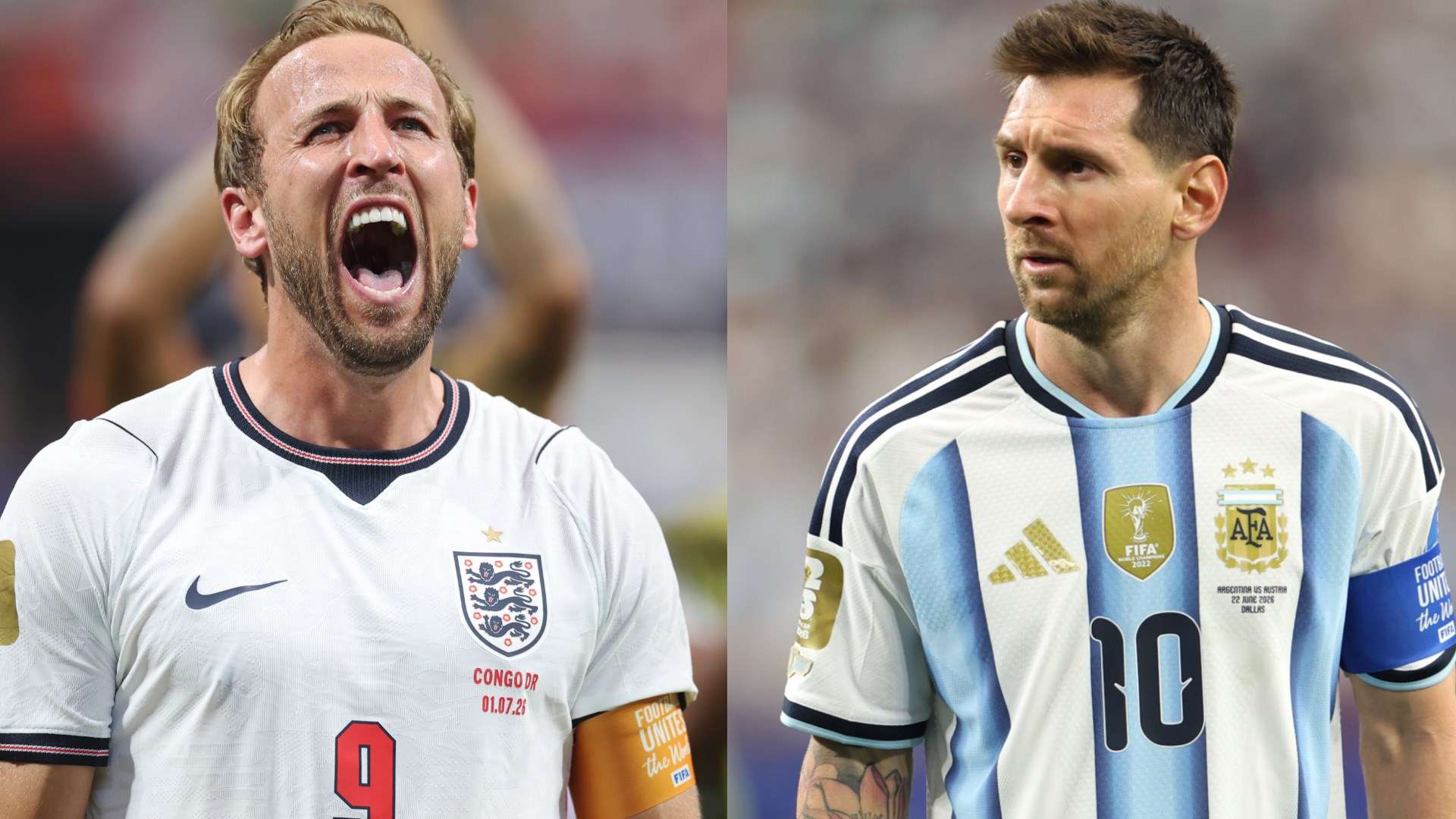 Gordon suggests Kane is playing at Messi's level  