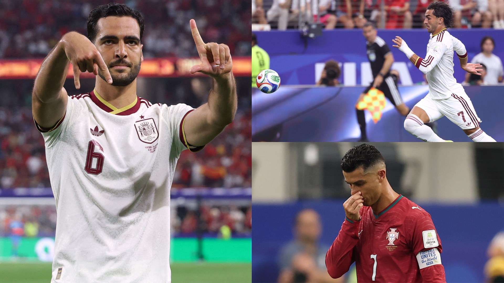 Super-sub Merino sends Portugal & Ronaldo packing  