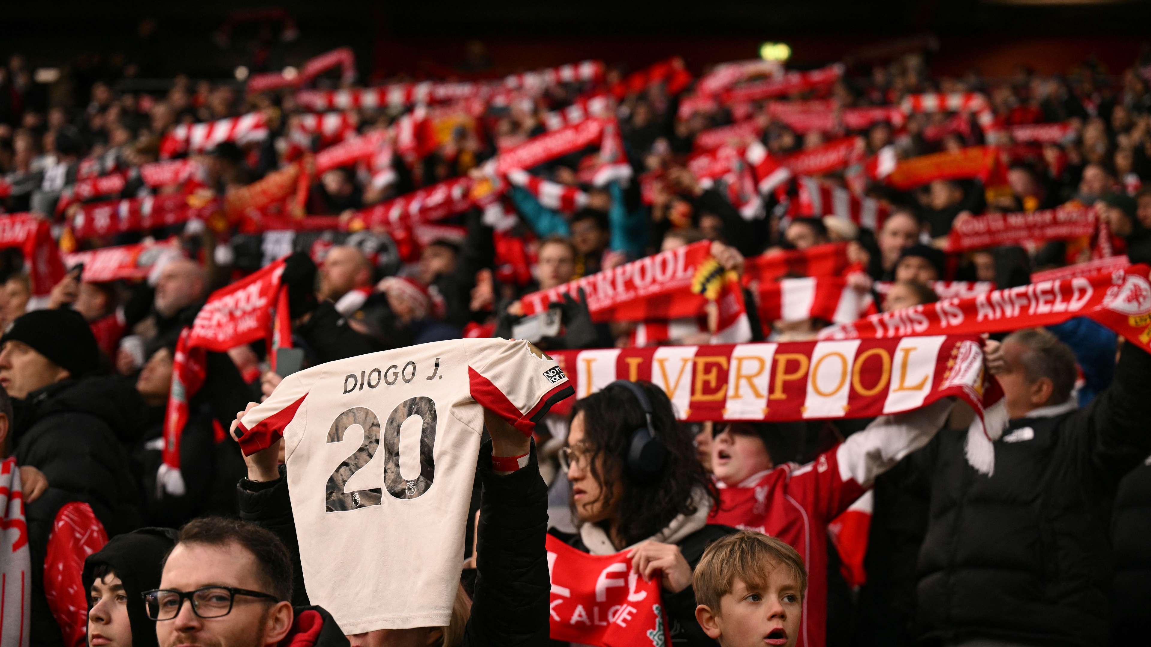 Liverpool unveil Jota and Silva Anfield memorial  