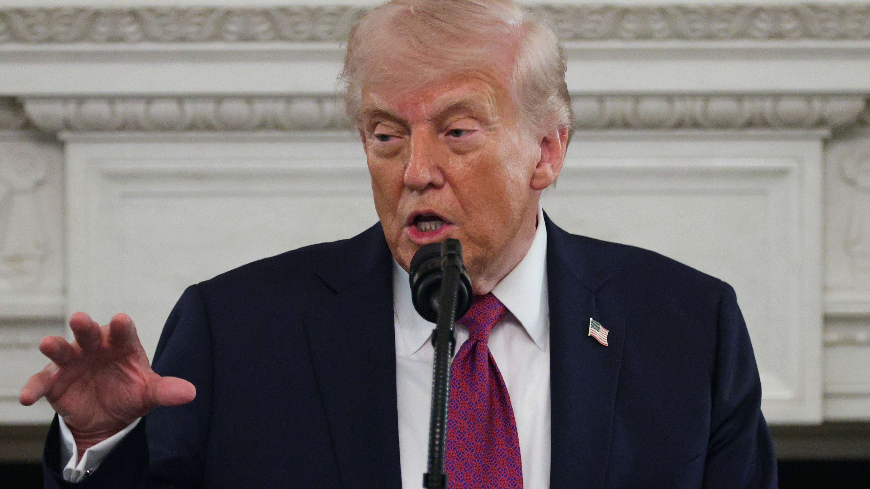 Trump sparks a crisis with a global star and brands him "a racist"  