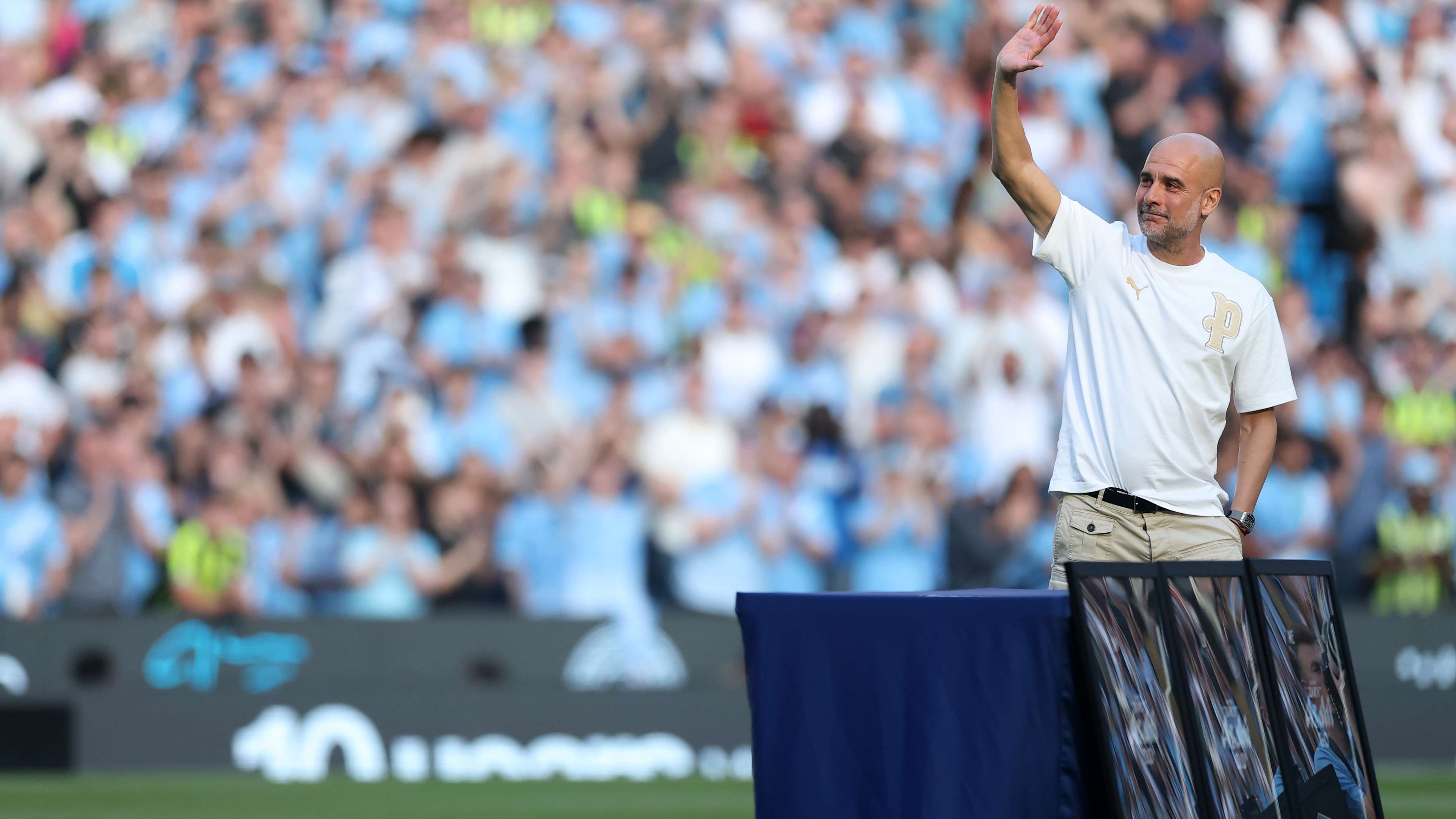 Man City auction off Guardiola's office staff  
