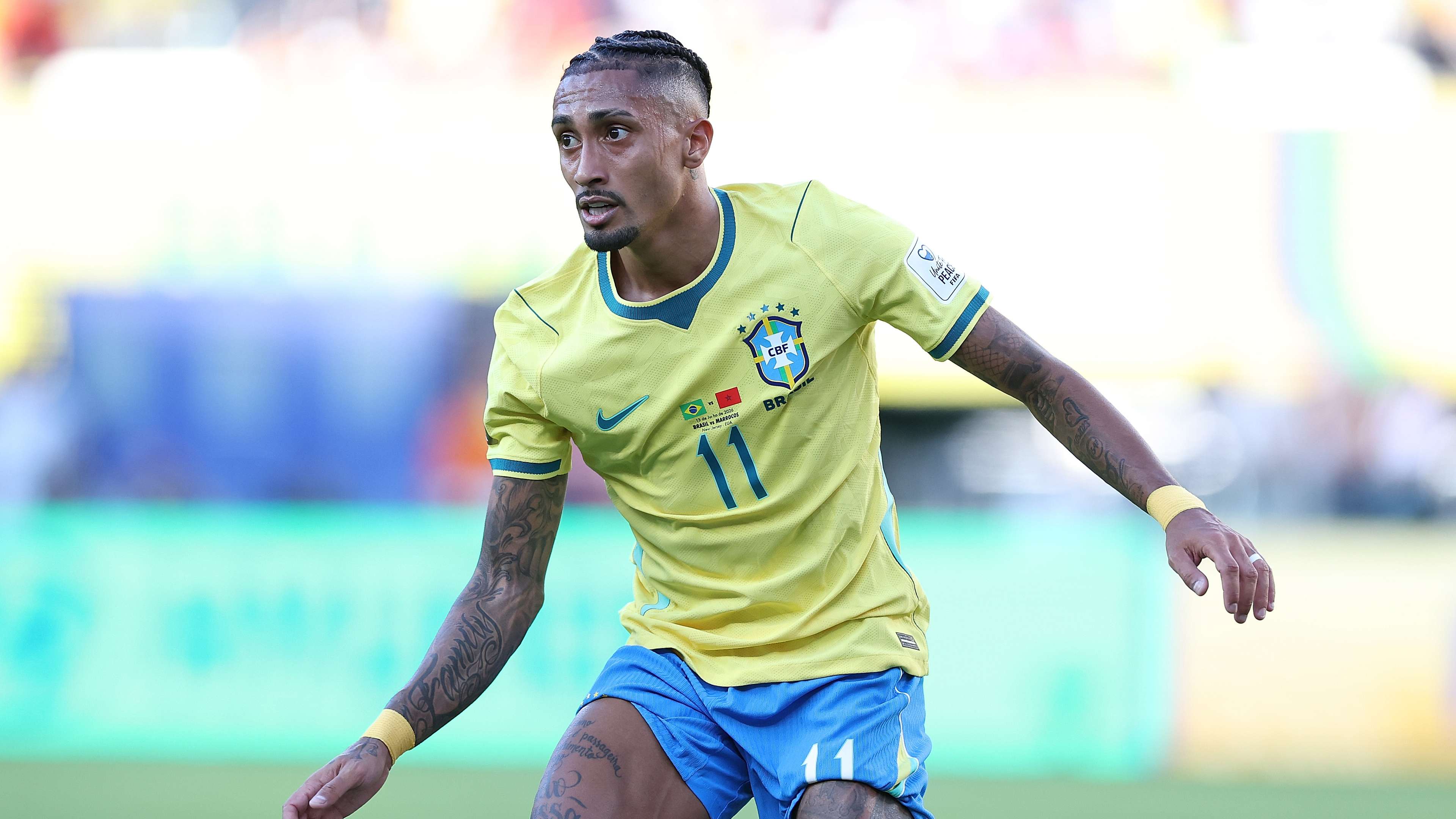 Huge injury boost for Brazil as Raphinha back in training  