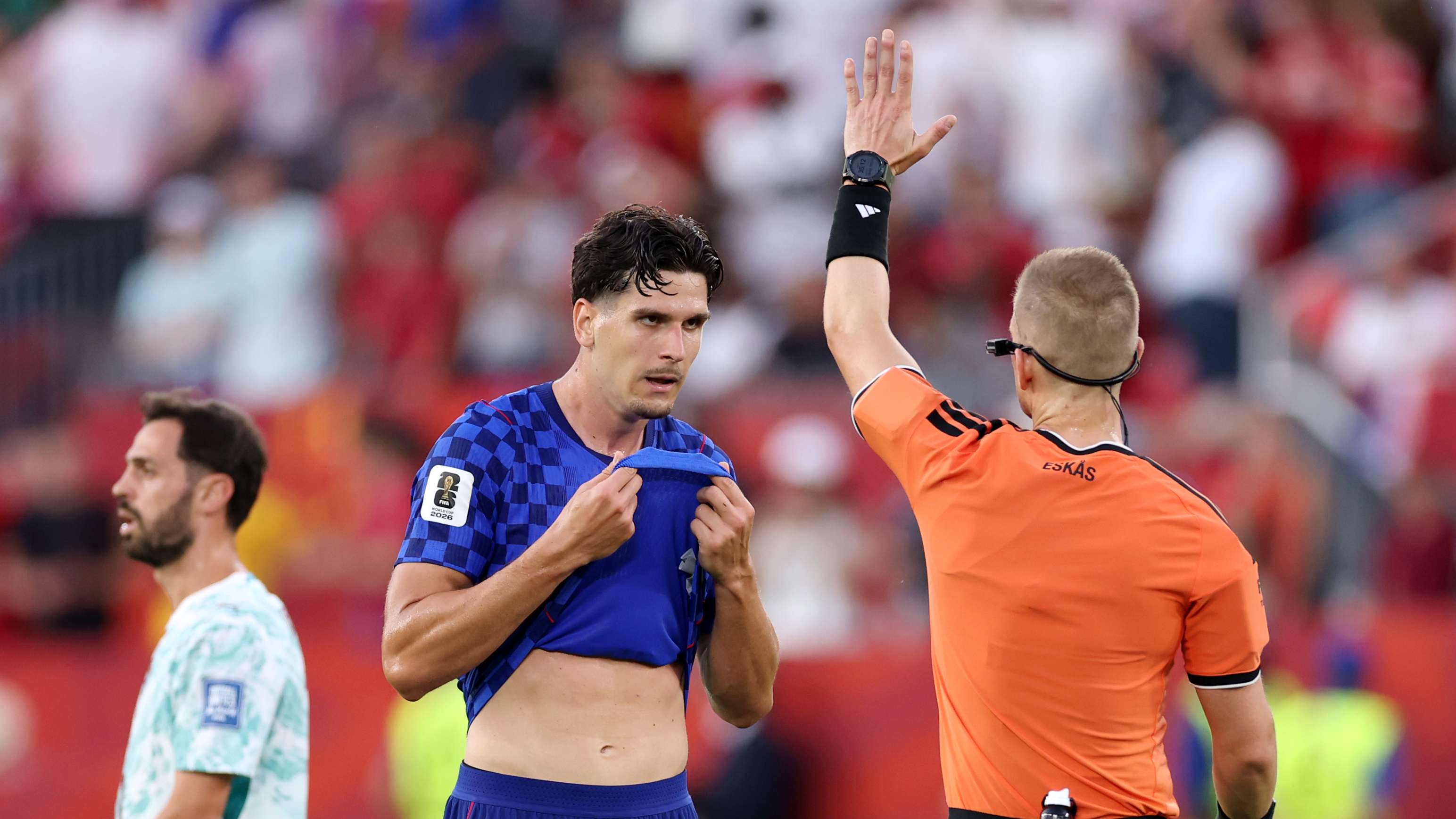'I felt slight contact with my hair' - Croatia star rages at last-gasp VAR call  