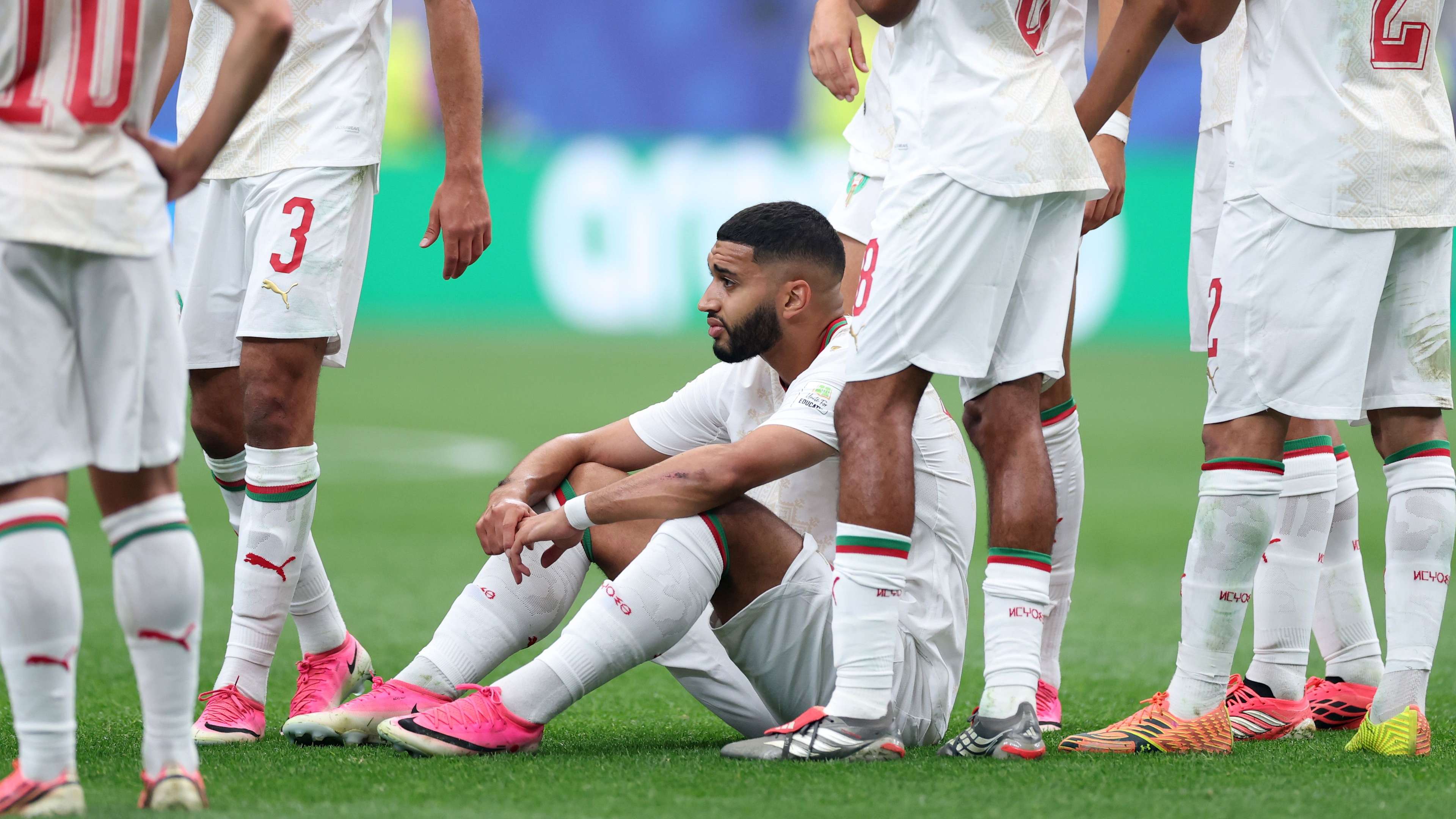 Saibari goes off injured in Morocco win  