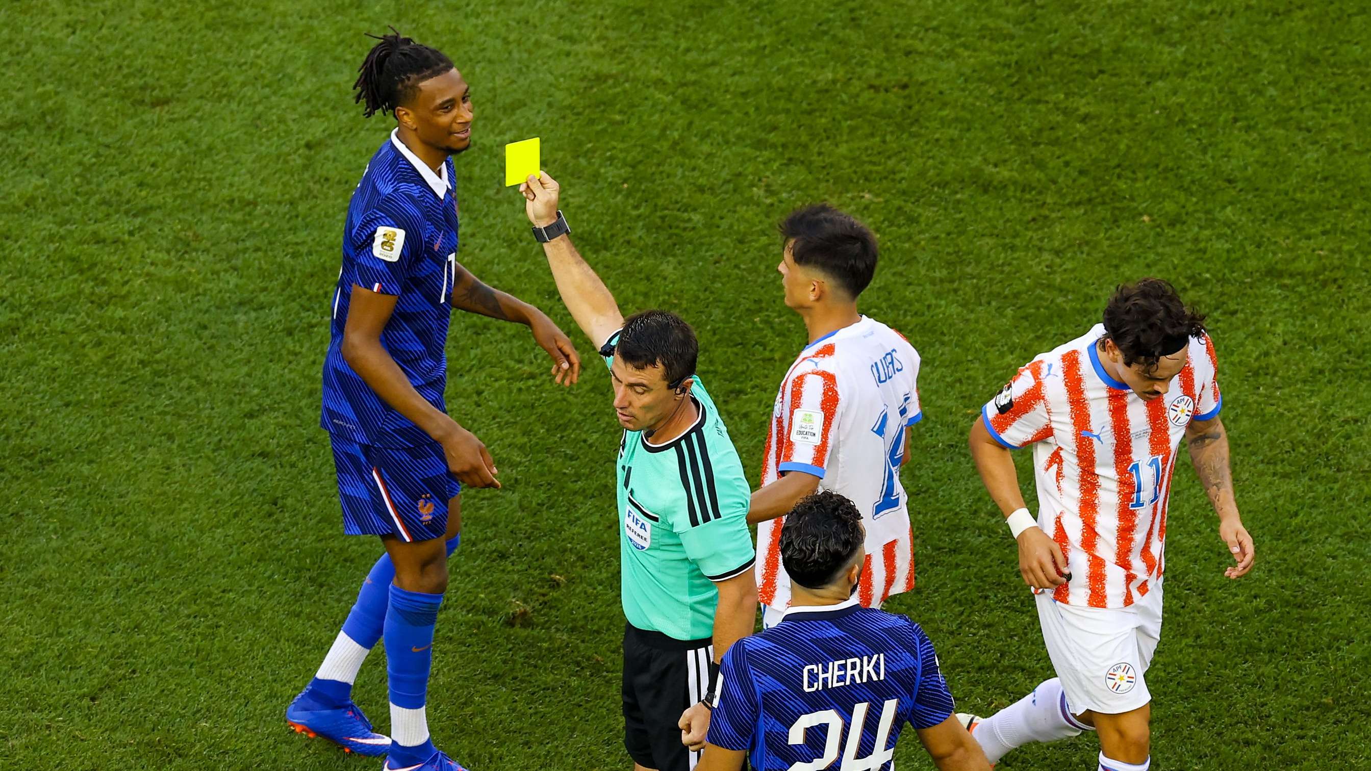 France appeal Olise booking to FIFA  