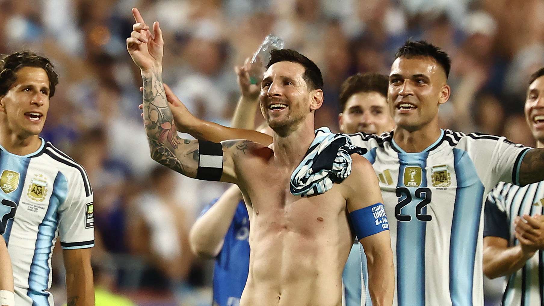 ‘Let’s go!’ - Messi ready for England clash after Argentina win  