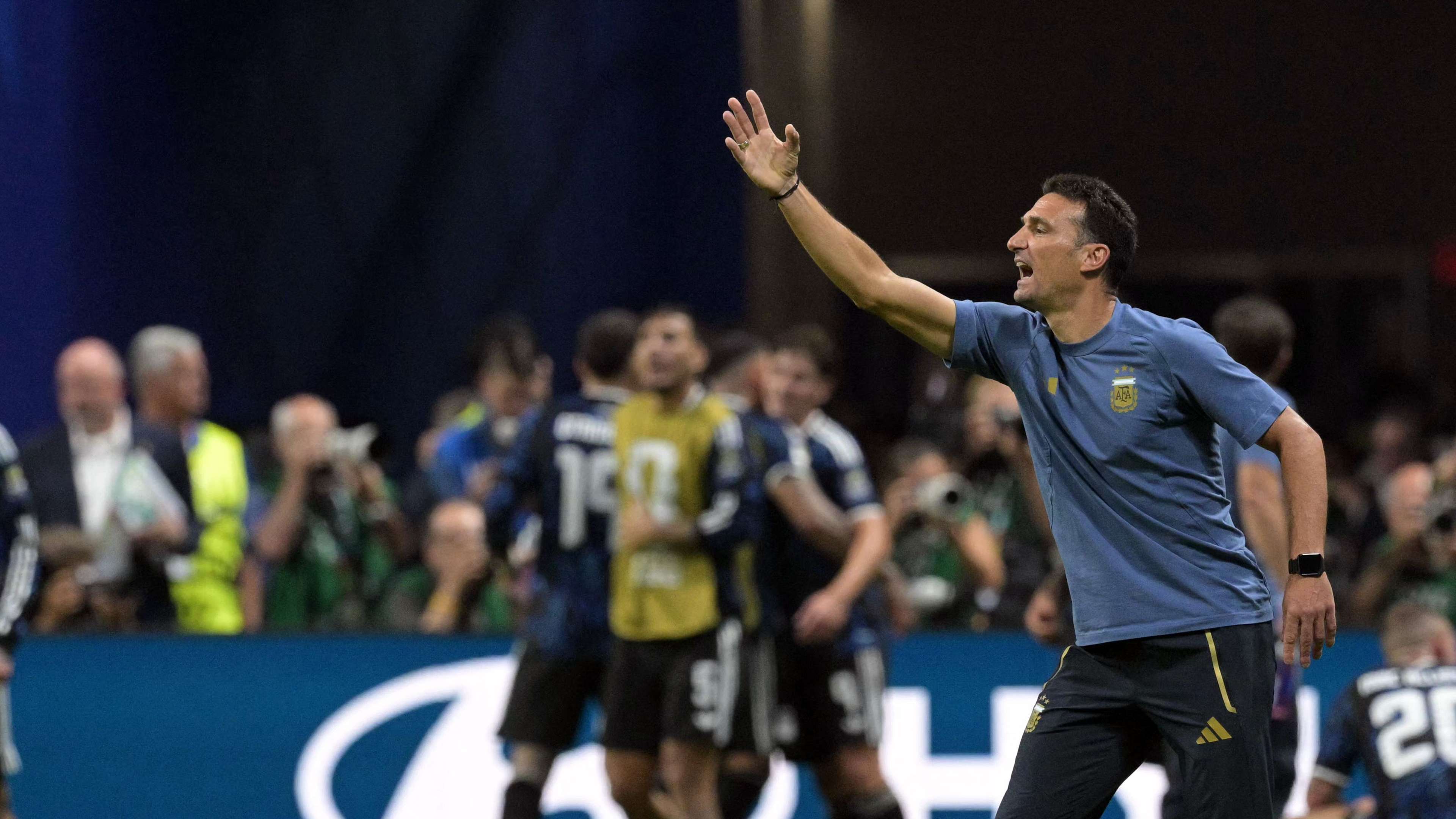 Scaloni: Argentina play like they're seven years old!  