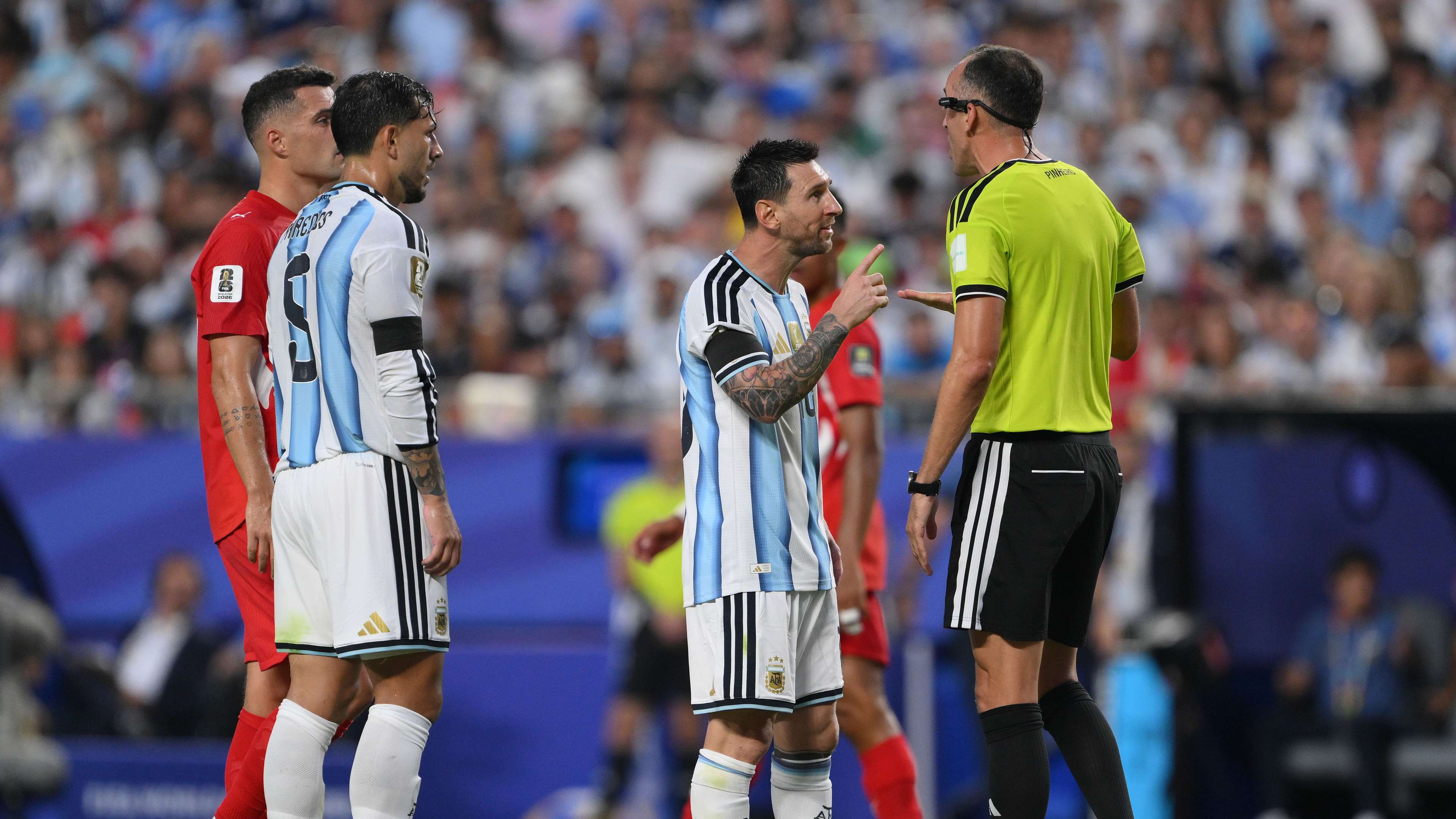 "Messi rebuked him": referee of the Argentina-Switzerland match breaks his silence with surprising words  