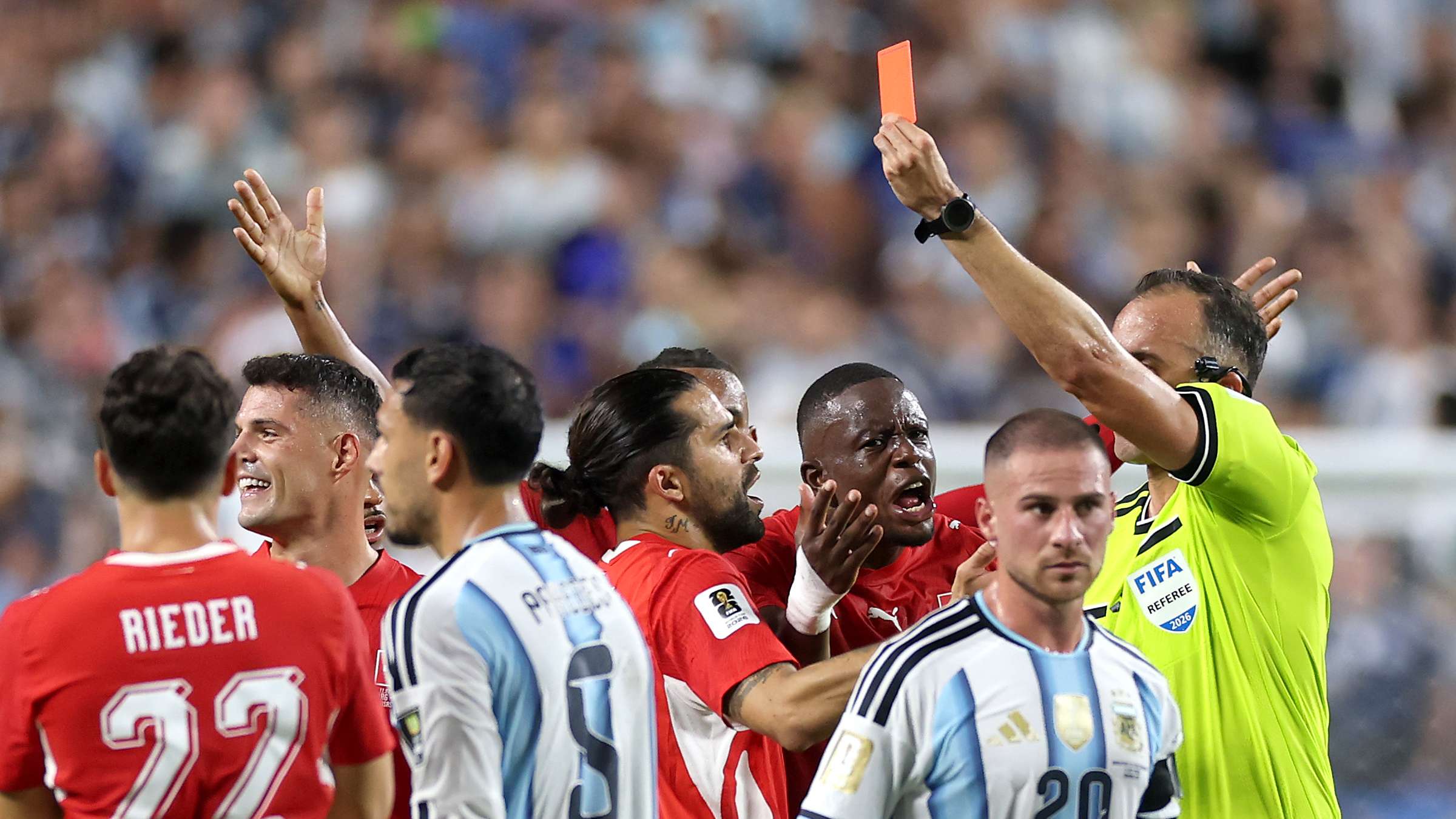 Archivo VAR: Embolo's sending-off was correct, and the IFAB statement was misinterpreted  