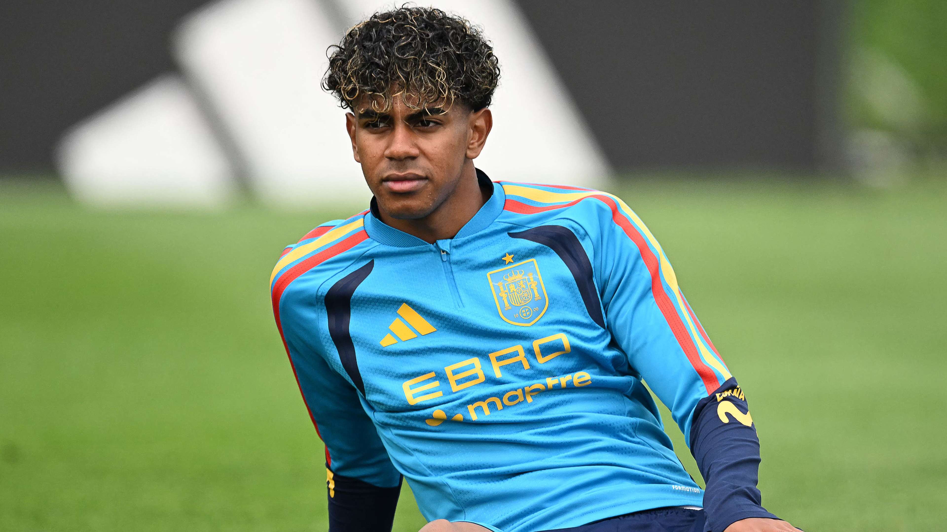 Yamal sits out Spain training with strapping on thigh ahead of World Cup final  