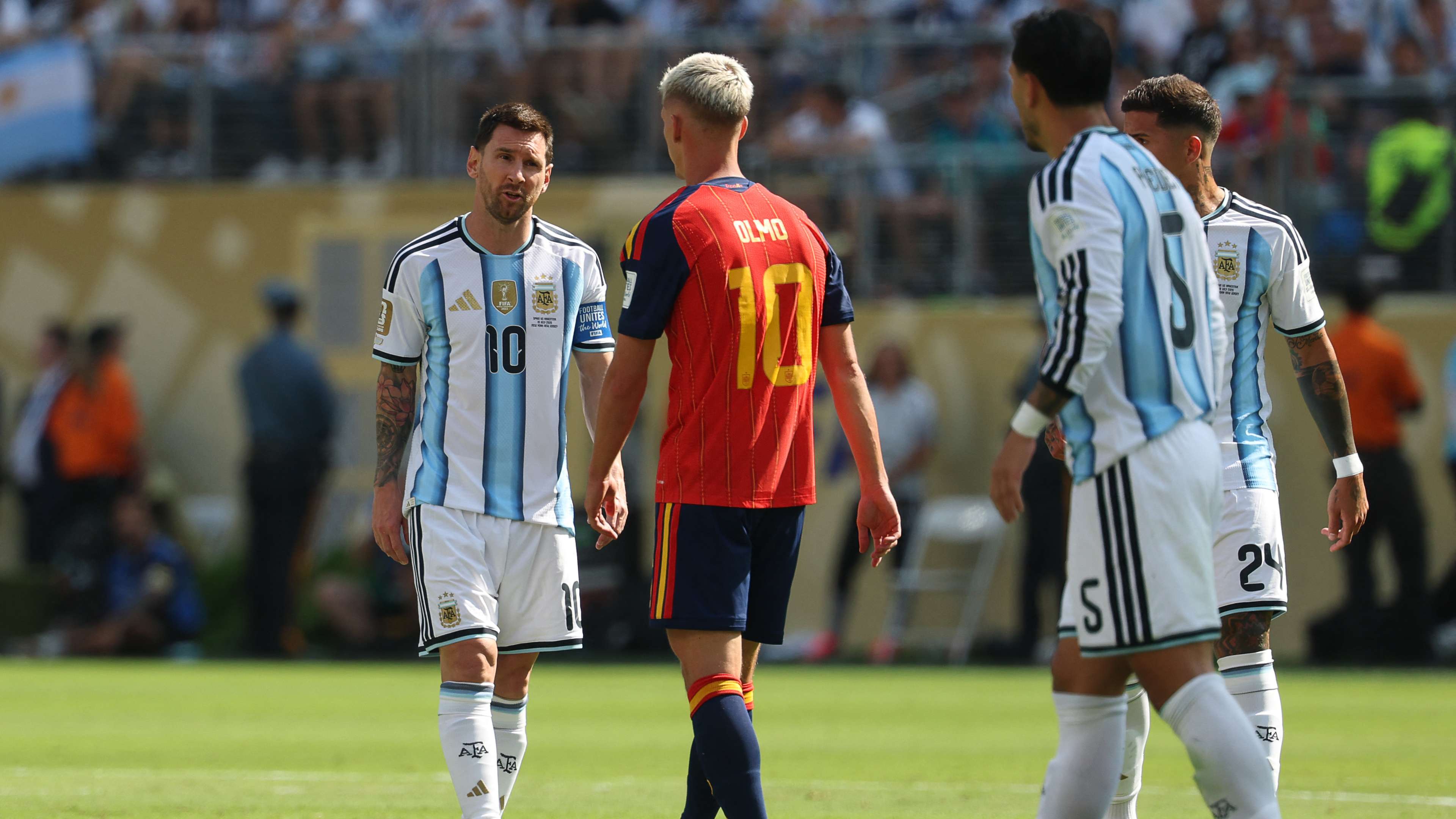 Olmo slams Argentina for lack of 'values'  