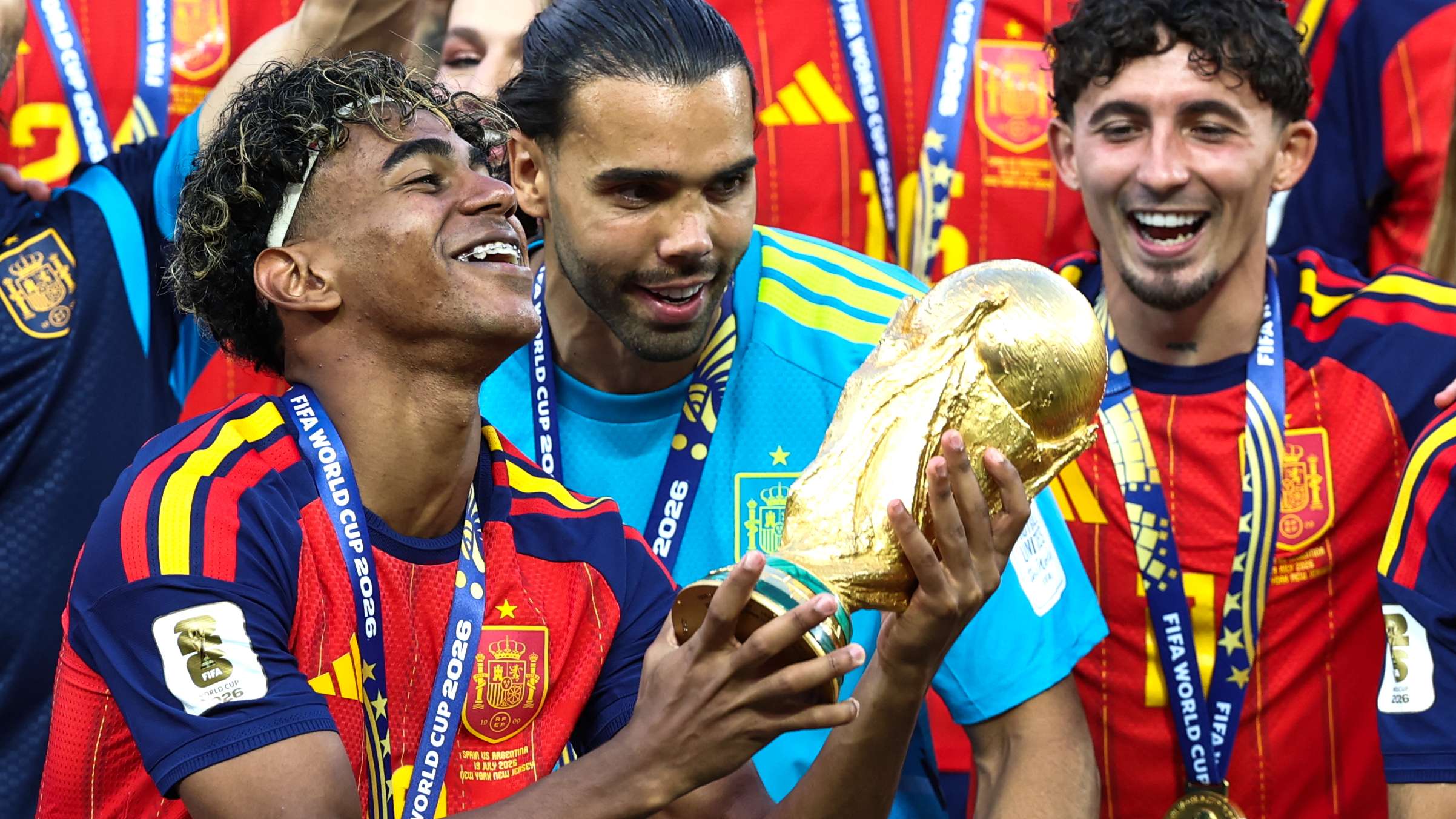 Yamal has 'completed football' at 19! Spain winger hailed after World Cup win  
