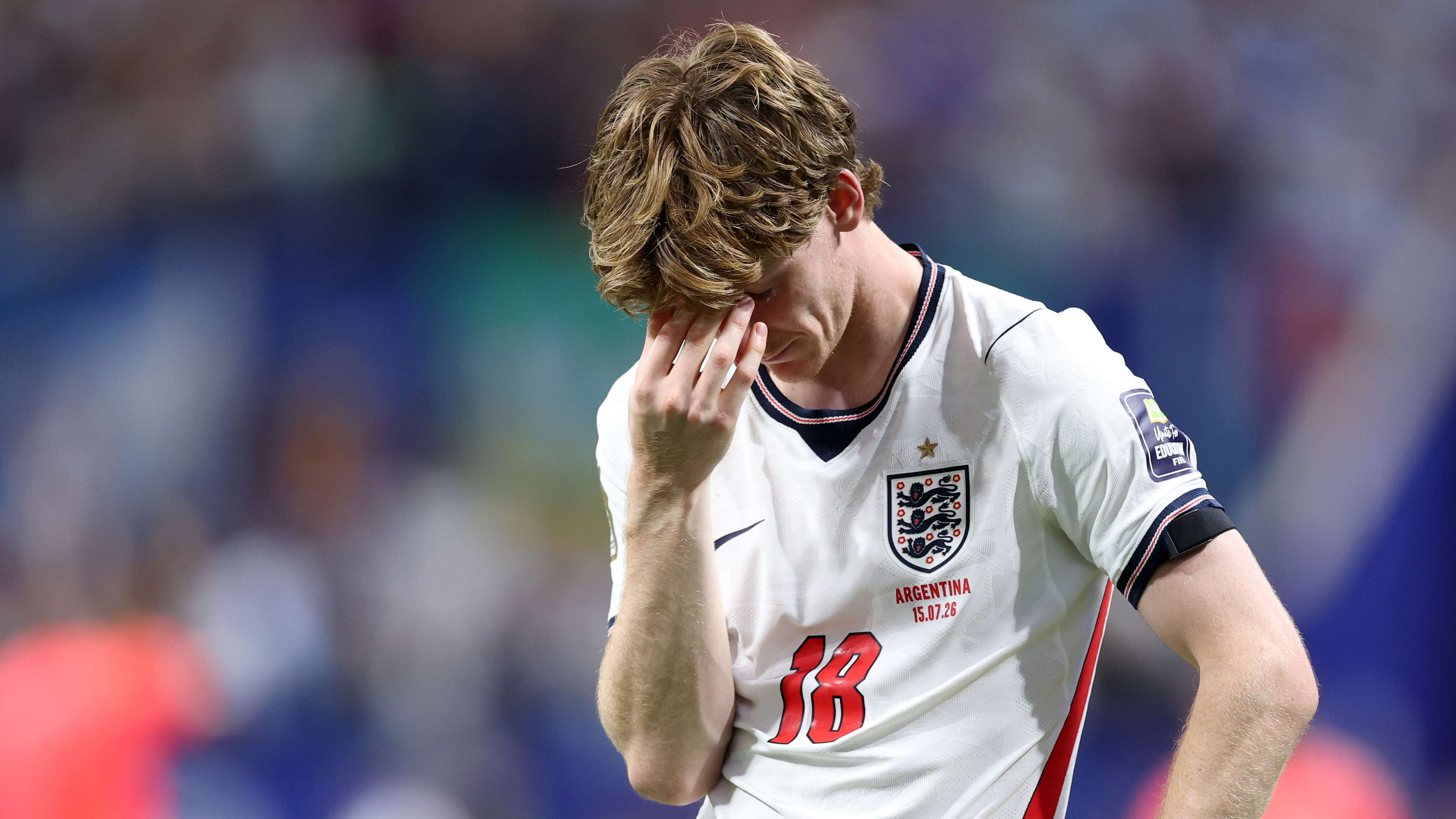 Gordon ‘devastated’ by England’s World Cup exit  