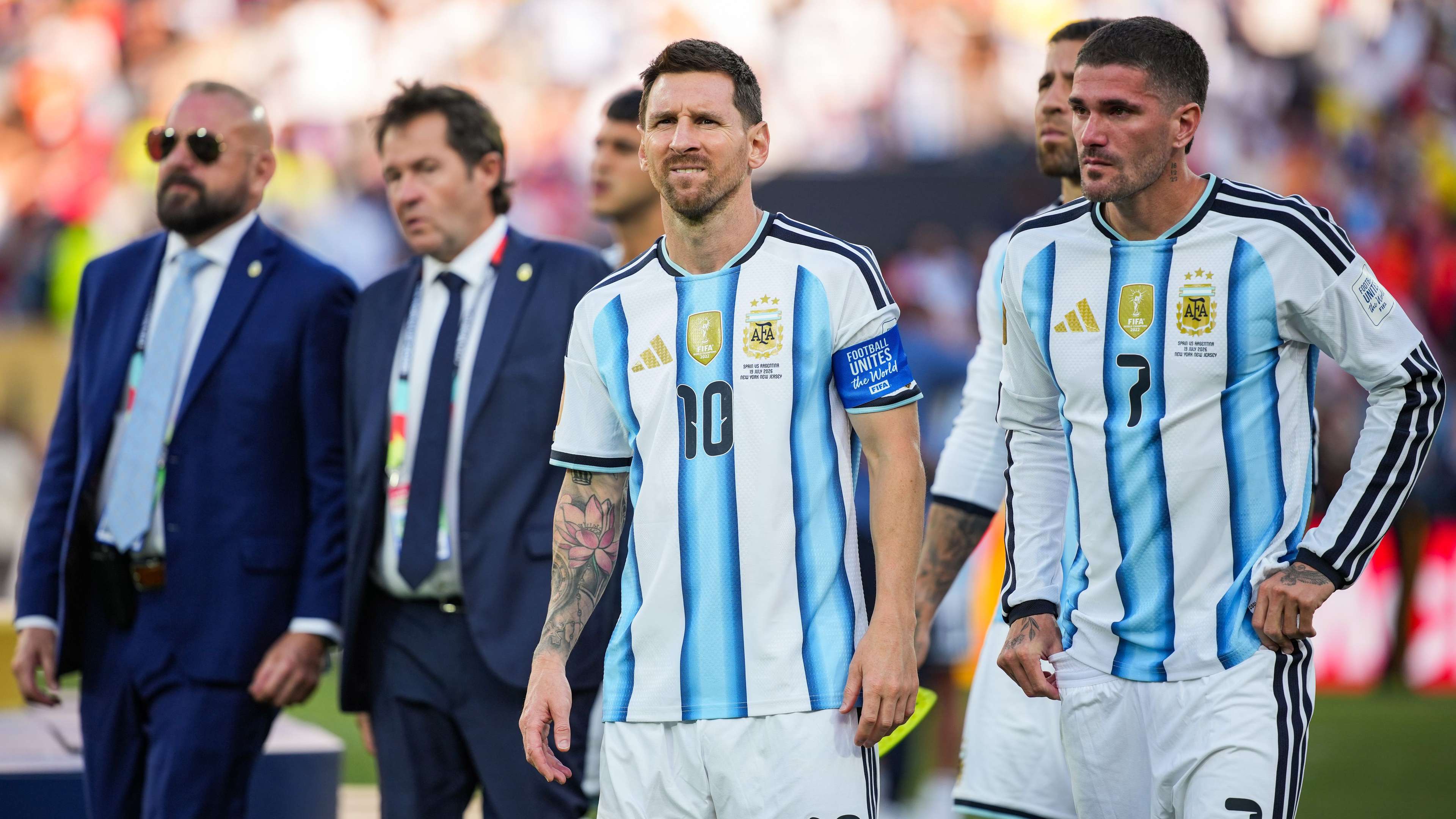 Argentina president declares national holiday despite WC final defeat  