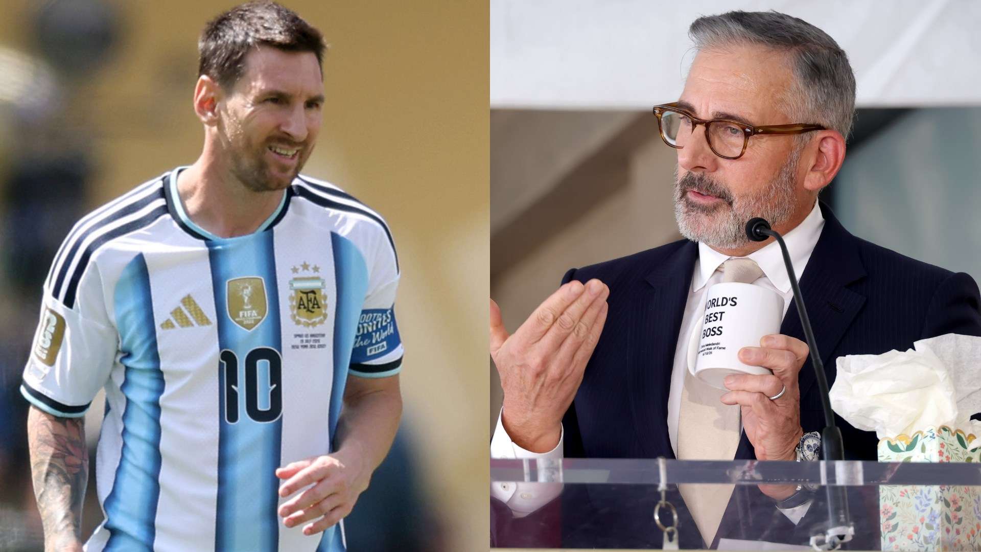 Revealed: How long Steve Carell get with Messi on commercial shoots  